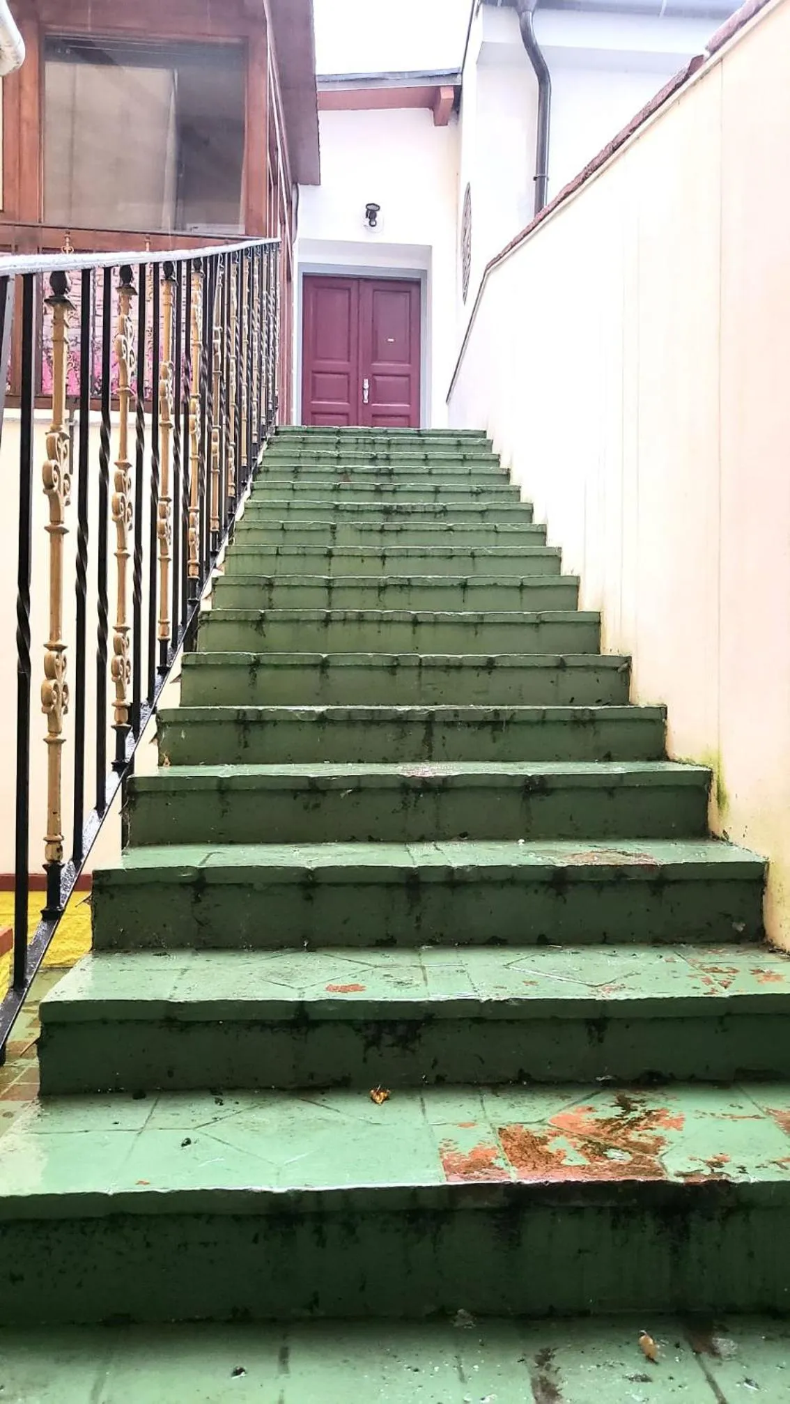 Garden in Casa Italia Prague