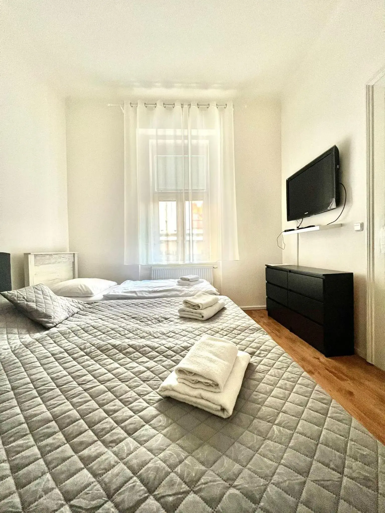 King Room with Two King Beds in Casa Italia Prague King Room with Two King Beds in Casa Italia Prague