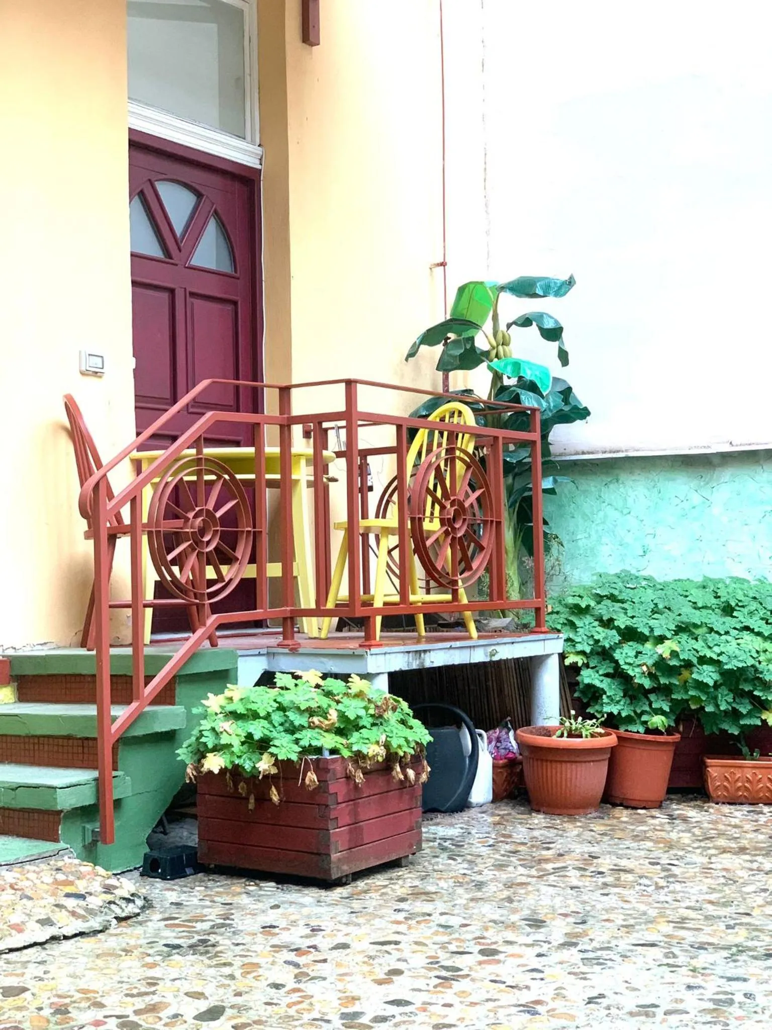 Patio in Casa Italia Prague