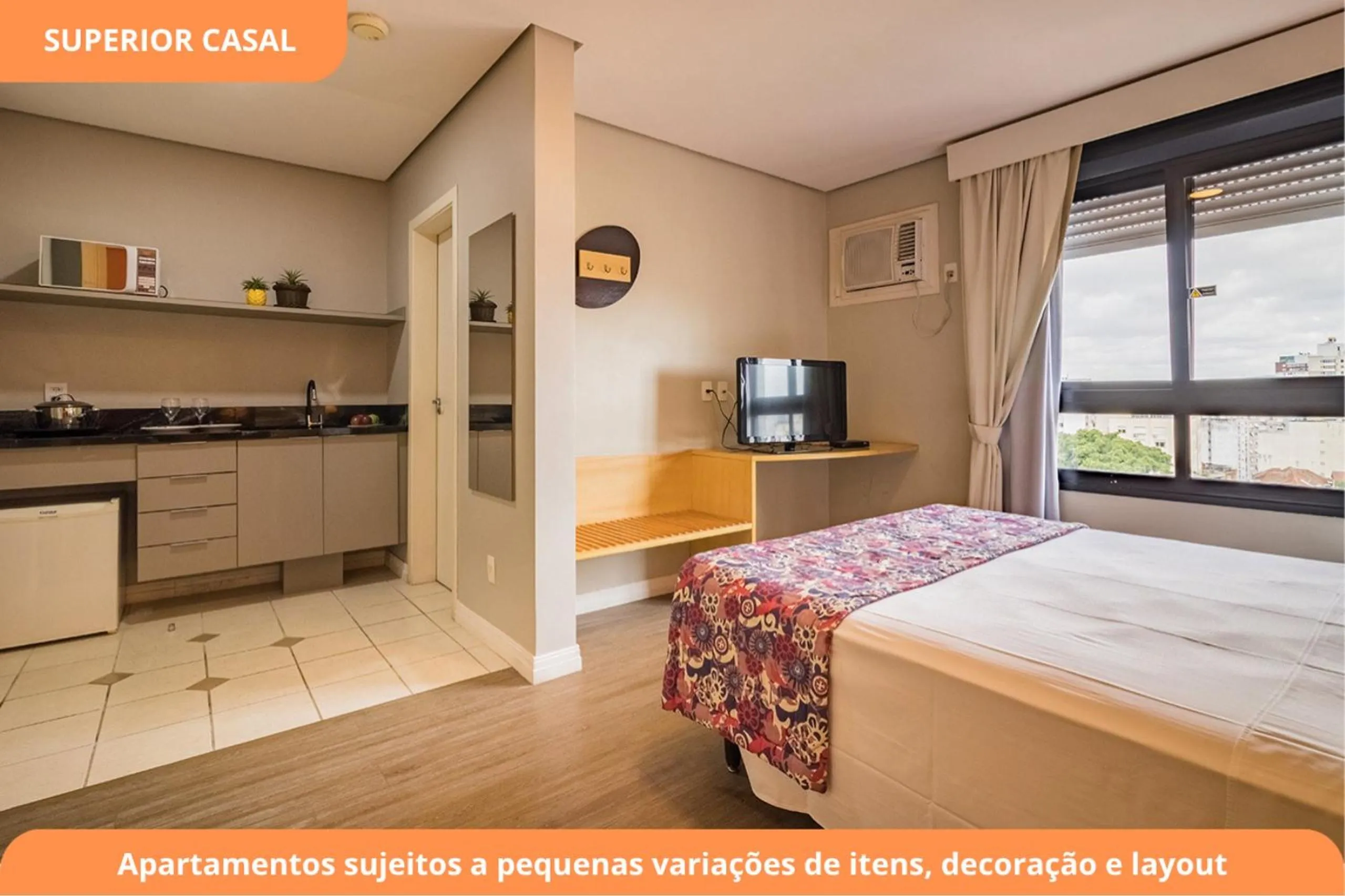 Kitchen or kitchenette, Bed in Century Park by My Way