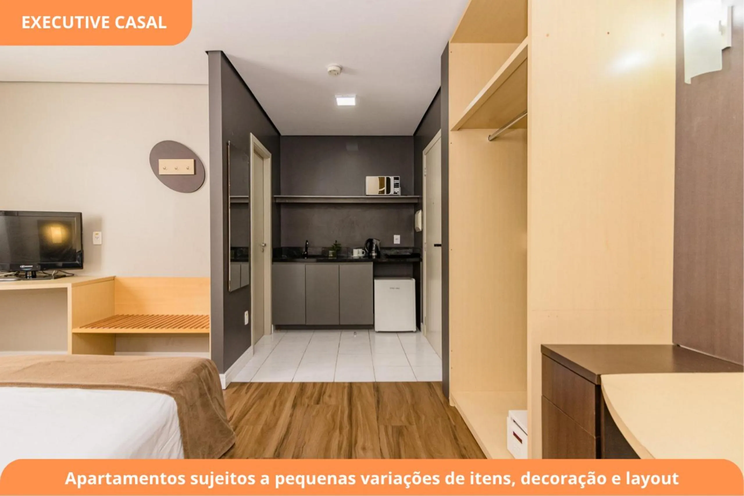 Kitchen or kitchenette, Bed in Century Park by My Way