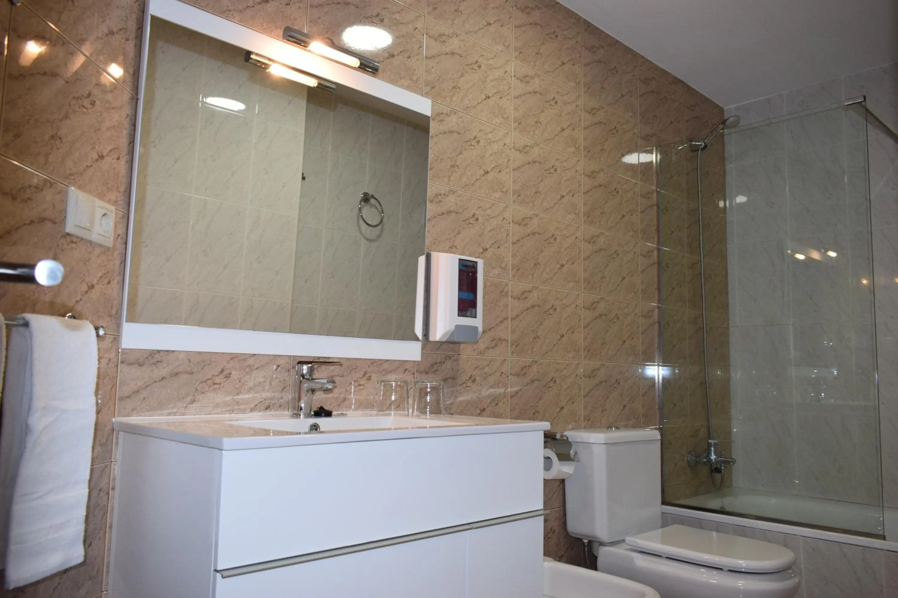 Bathroom in Apartamentos VIDA Finisterre