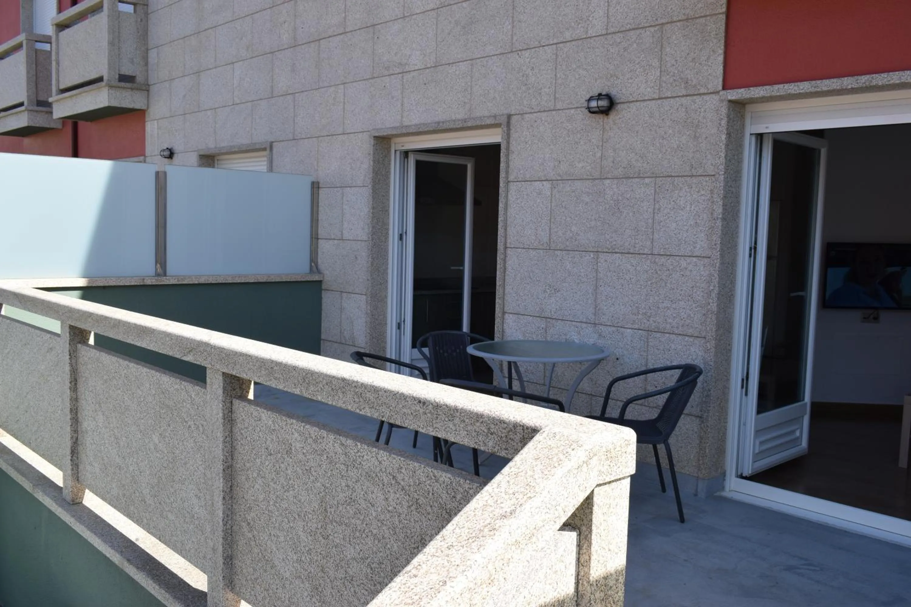 Balcony/Terrace in Apartamentos VIDA Finisterre