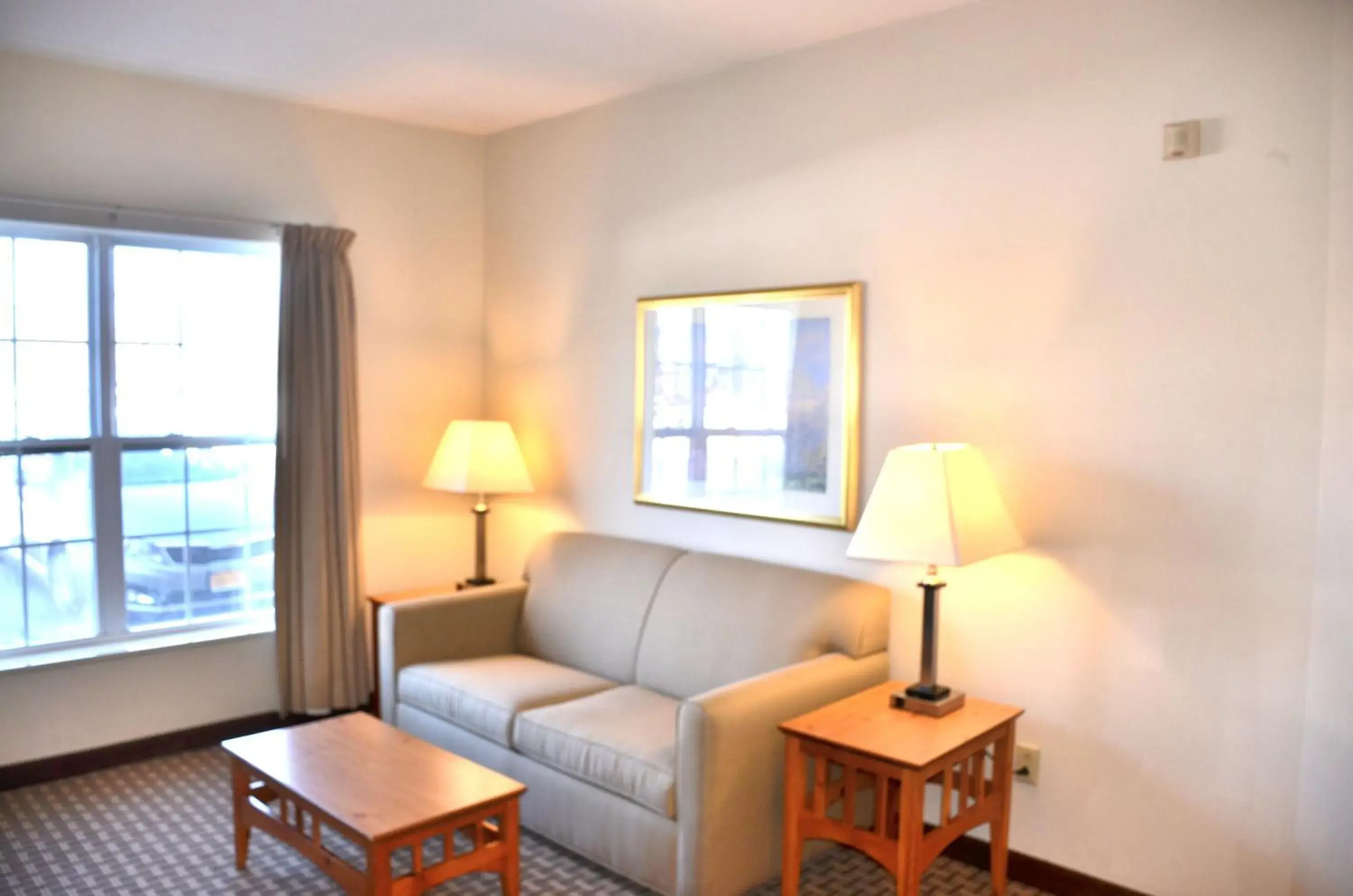 Living room in Cresthill Suites Syracuse Living room in Cresthill Suites Syracuse