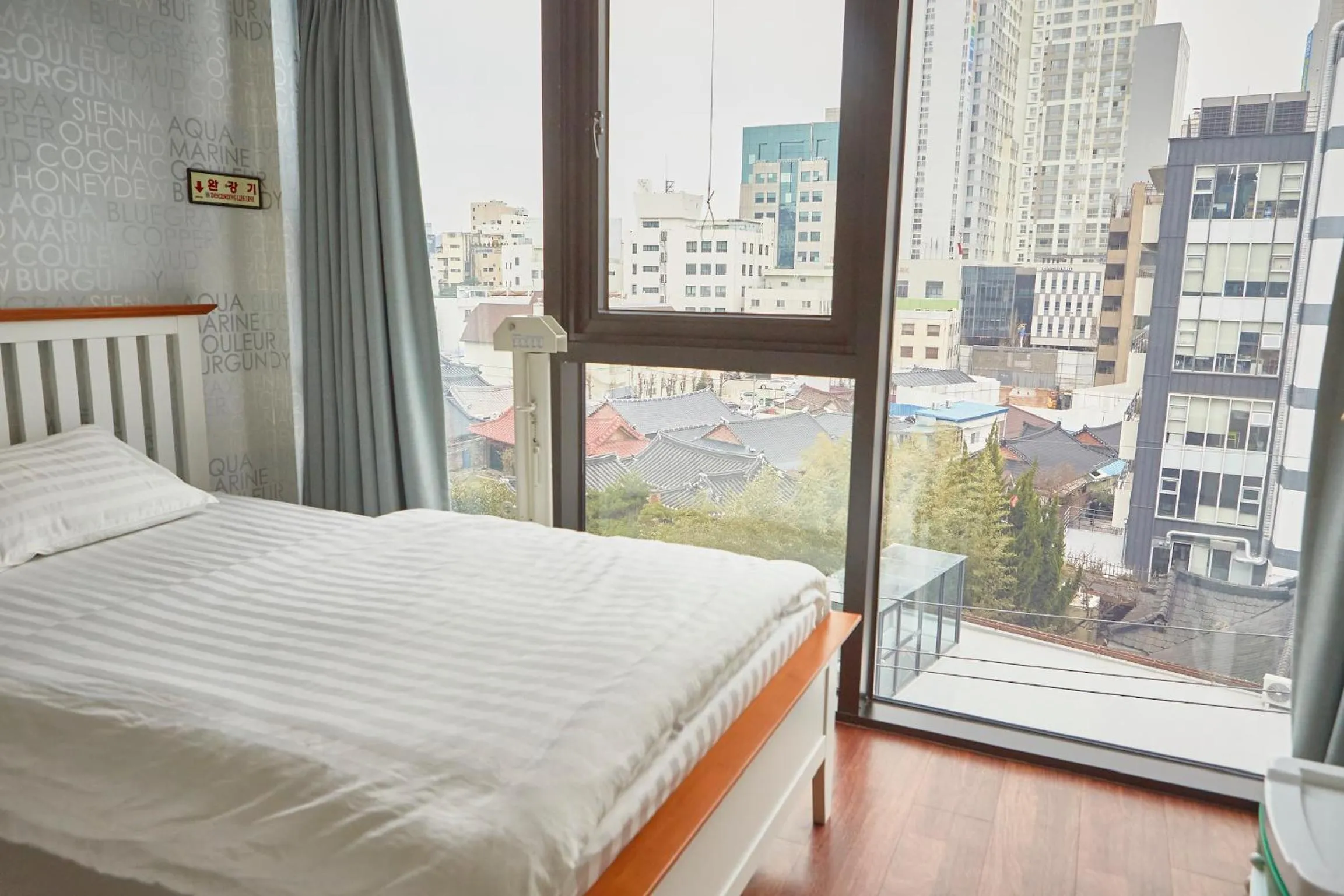 City view, Bed in Guest 145