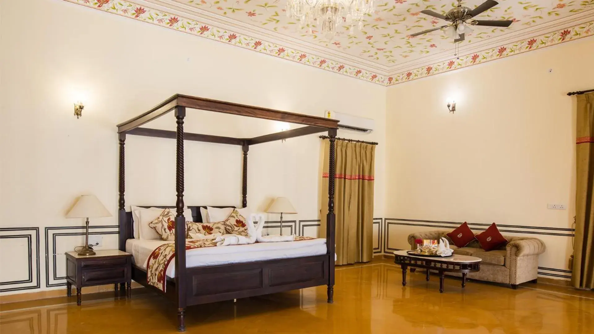 Bed in SKK The Fern An Ecotel Hotel, Jaisalmer Bed in SKK The Fern An Ecotel Hotel, Jaisalmer