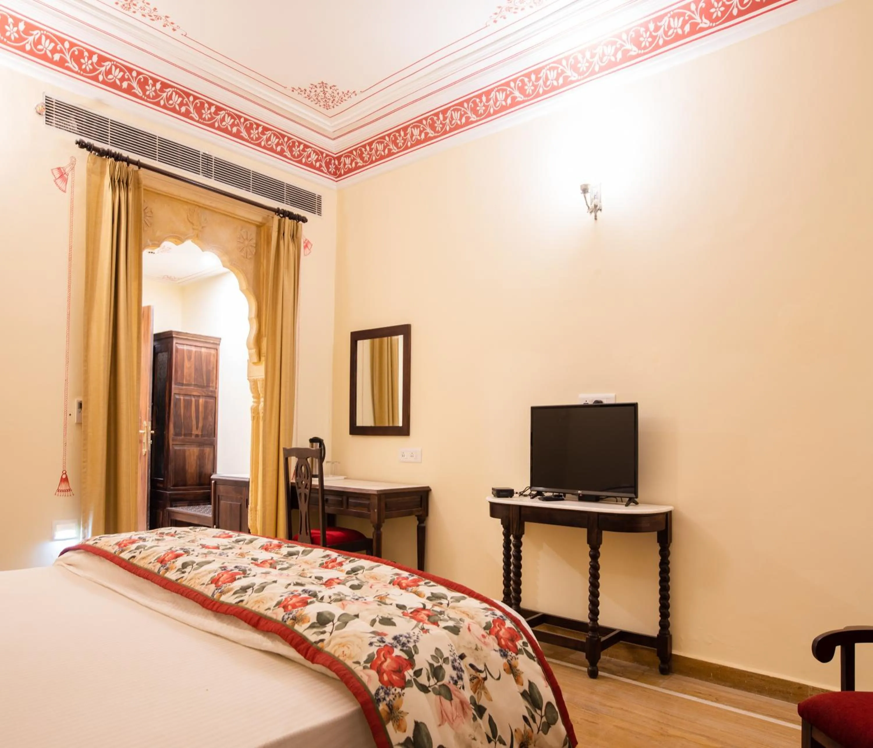 Bed in SKK The Fern An Ecotel Hotel, Jaisalmer