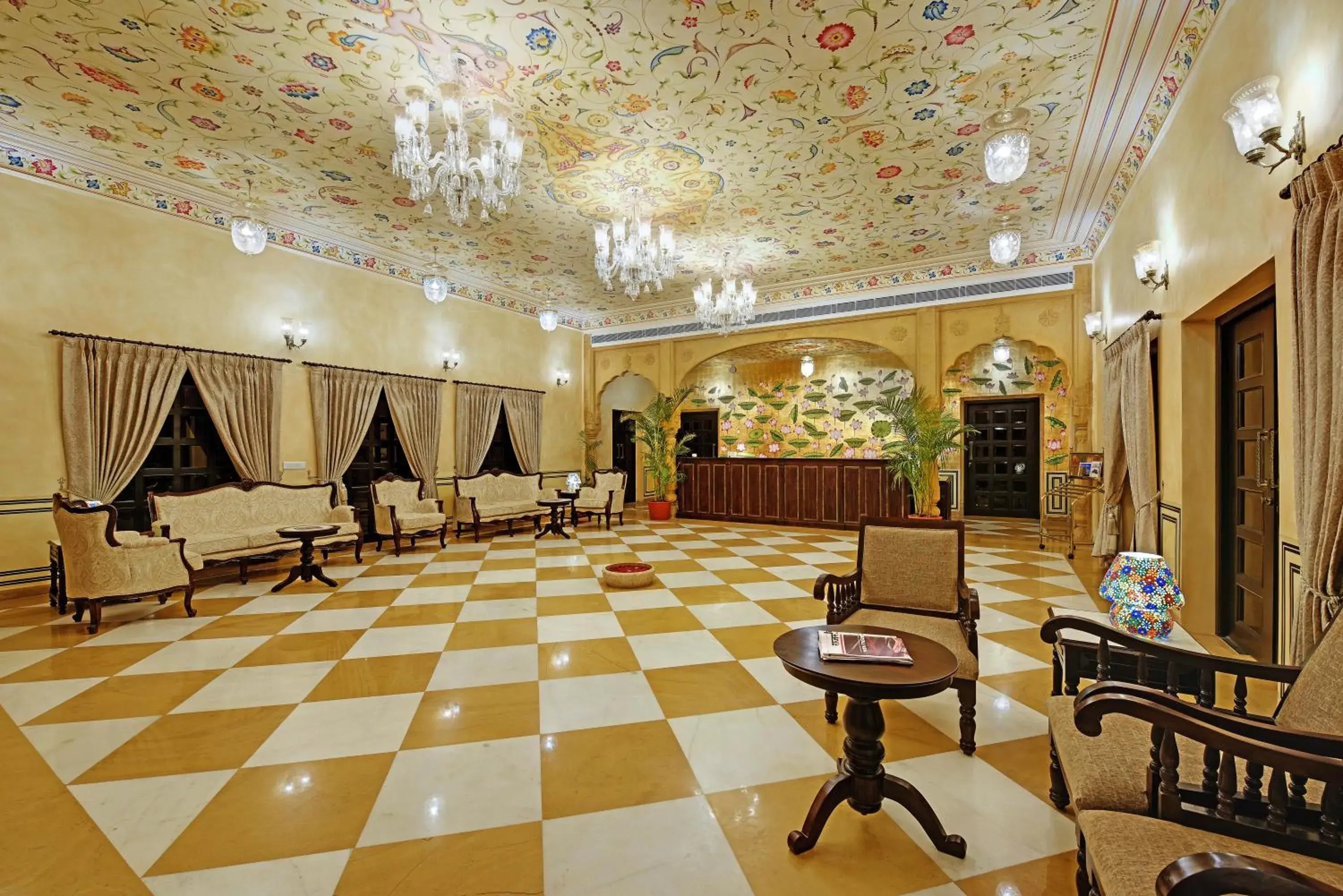 Lobby or reception in SKK The Fern An Ecotel Hotel, Jaisalmer Lobby or reception in SKK The Fern An Ecotel Hotel, Jaisalmer