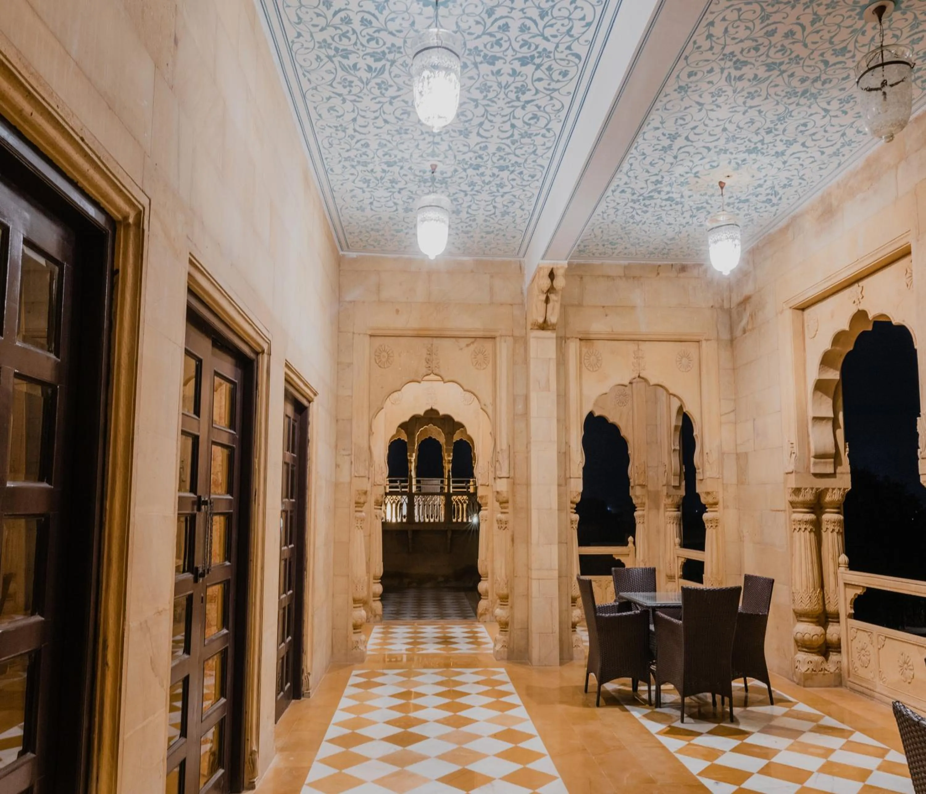 Seating area in SKK The Fern An Ecotel Hotel, Jaisalmer
