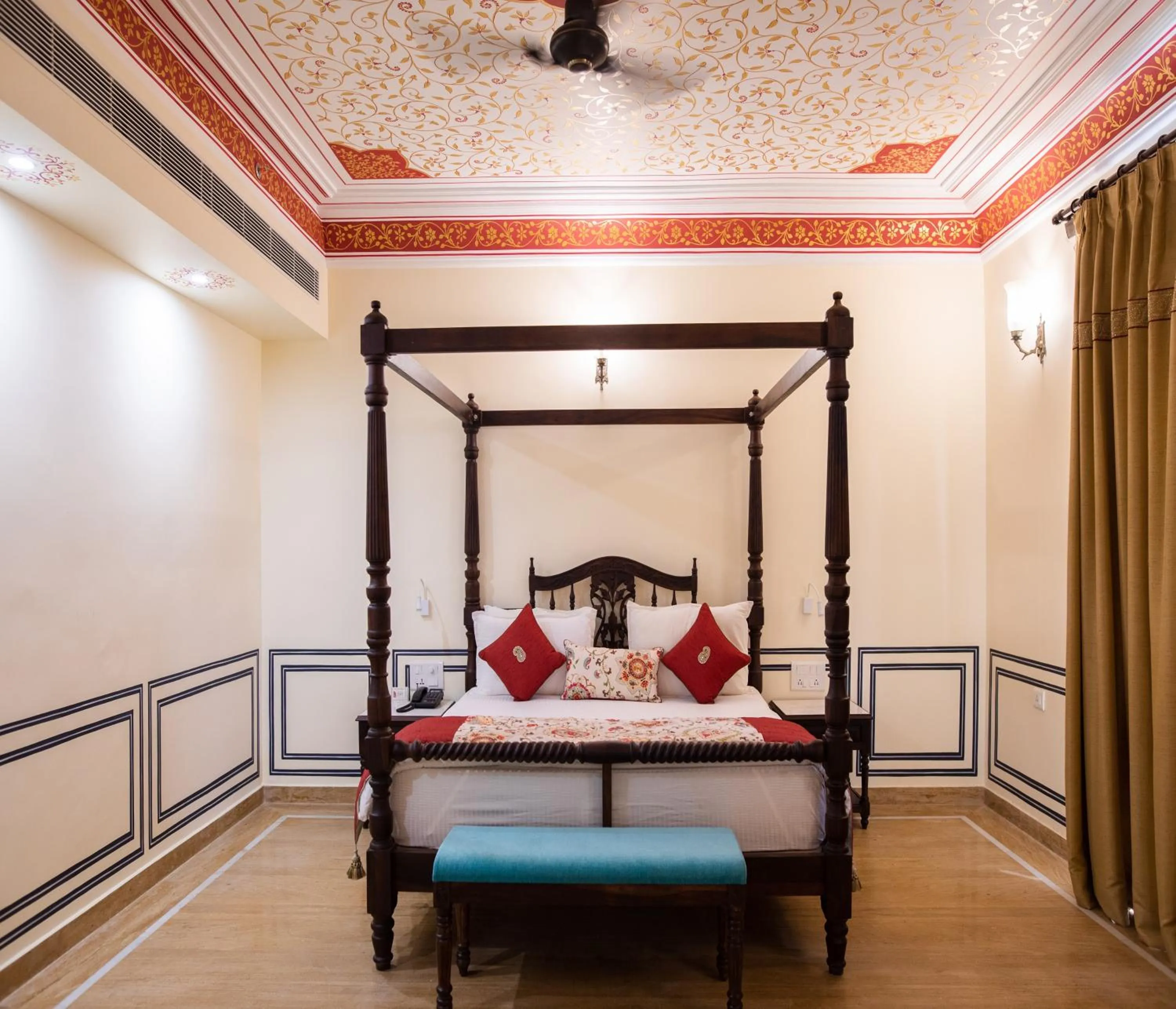 Bed in SKK The Fern An Ecotel Hotel, Jaisalmer