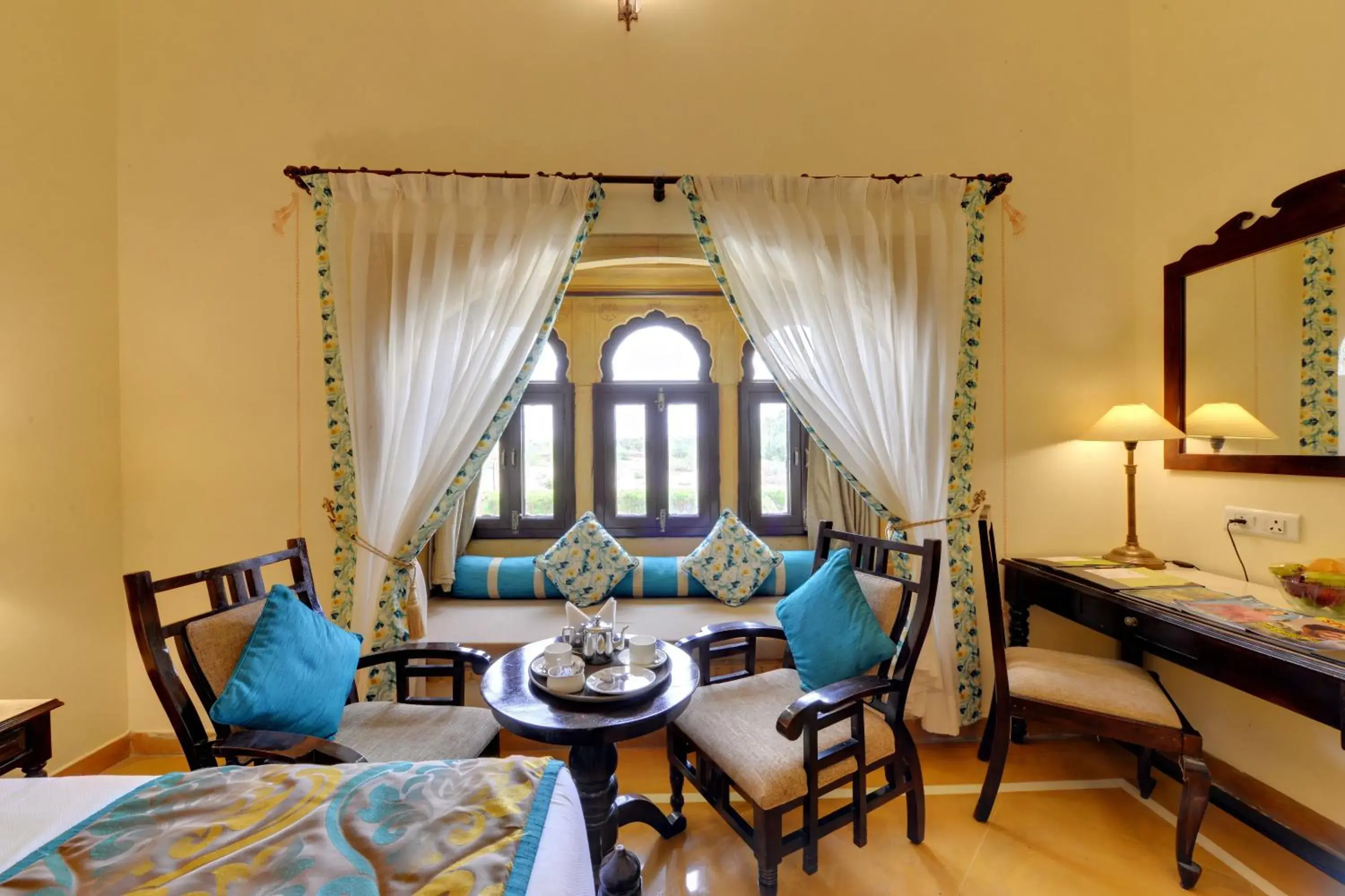 View (from property/room), Bed in SKK The Fern An Ecotel Hotel, Jaisalmer View (from property/room), Bed in SKK The Fern An Ecotel Hotel, Jaisalmer