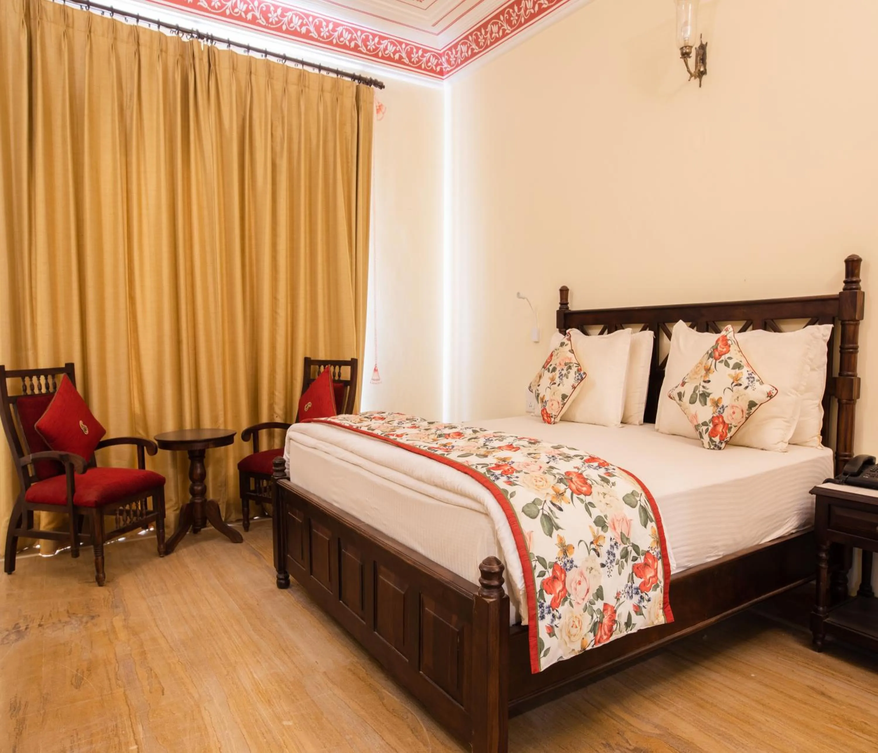 Bed in SKK The Fern An Ecotel Hotel, Jaisalmer