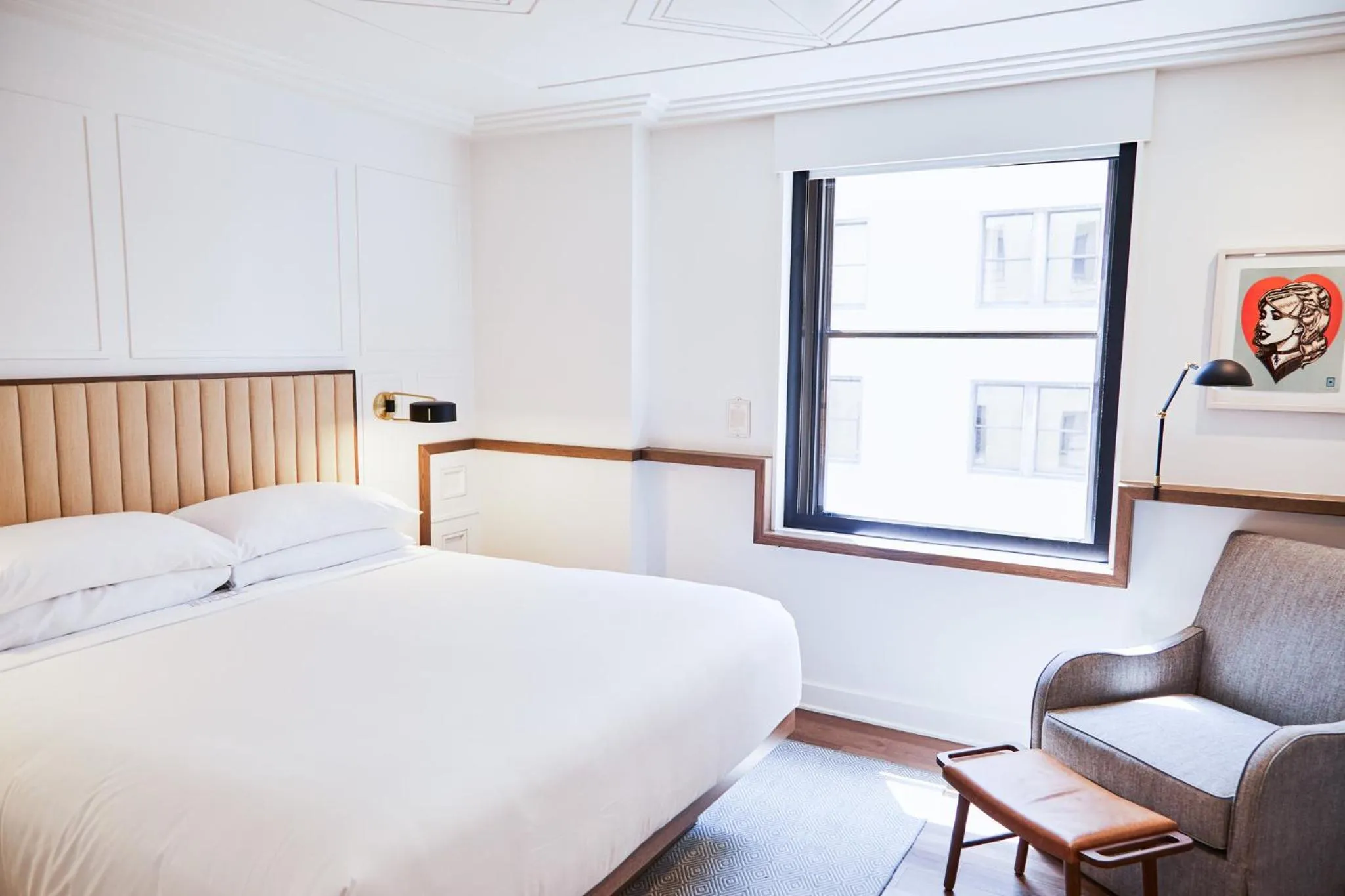 Photo of the whole room, Bed in Noelle