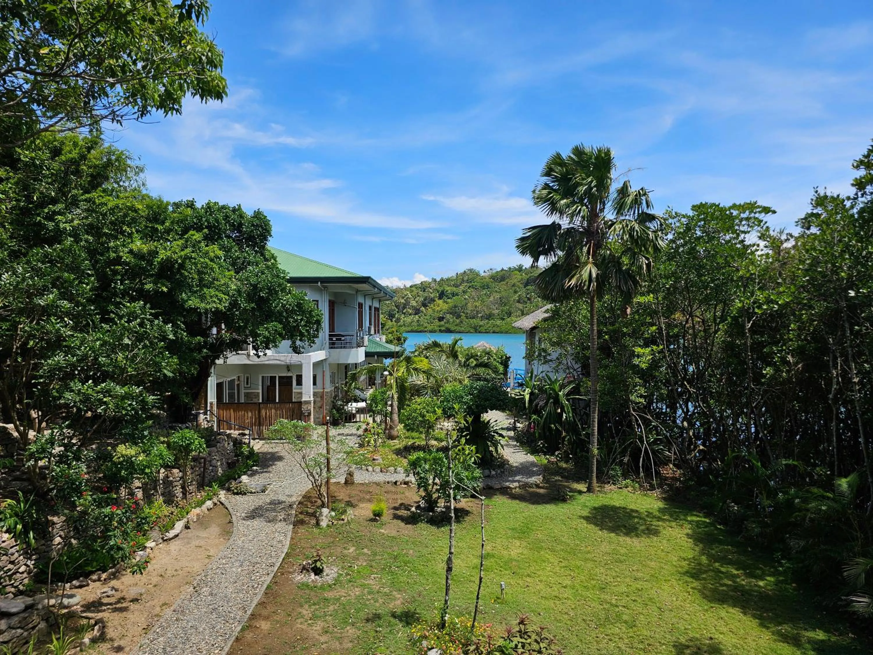 Natural landscape in Edgewater Dive & Spa Resort