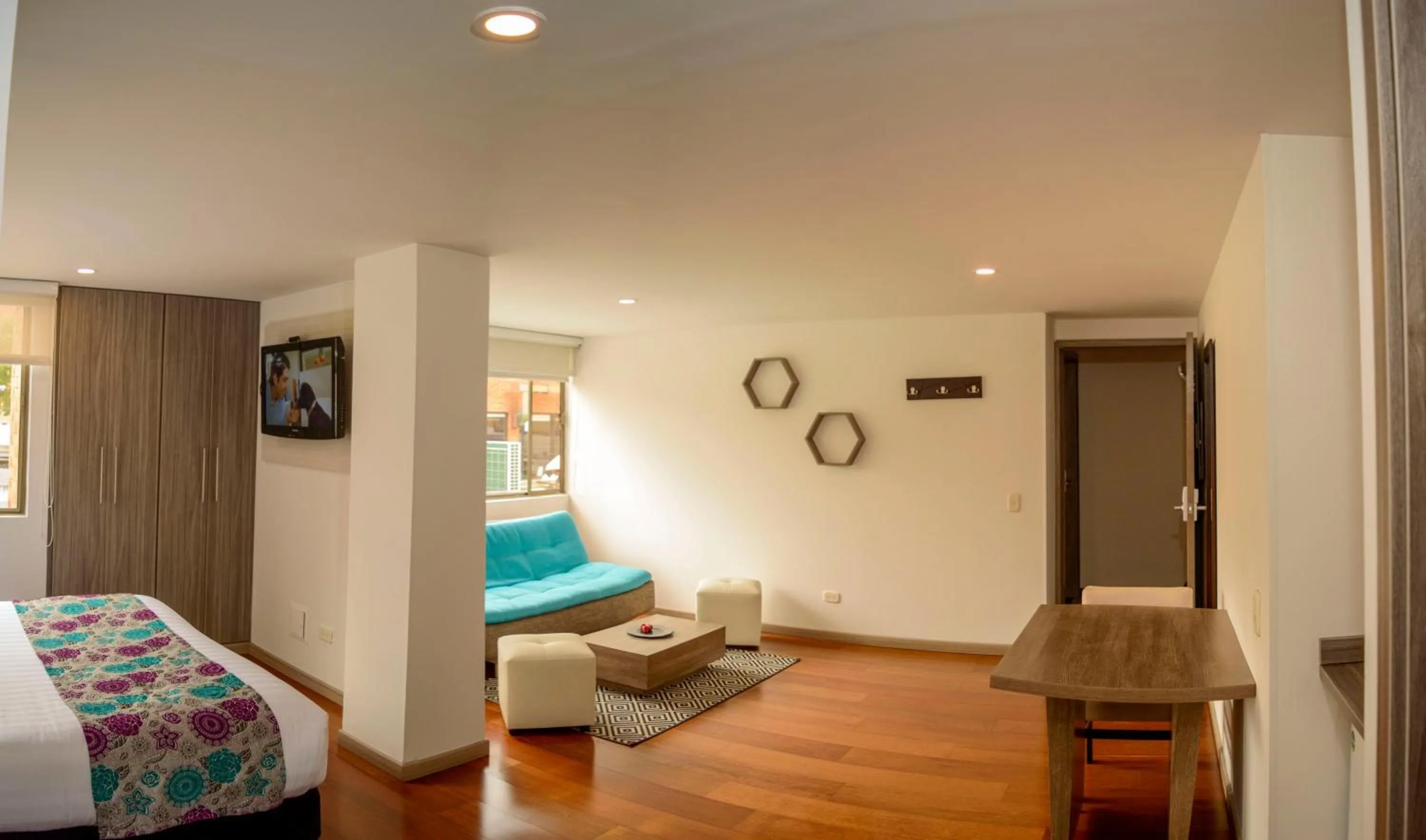 Living room in Hotel Confort 80 Zona Rosa By Hoteles Confort80