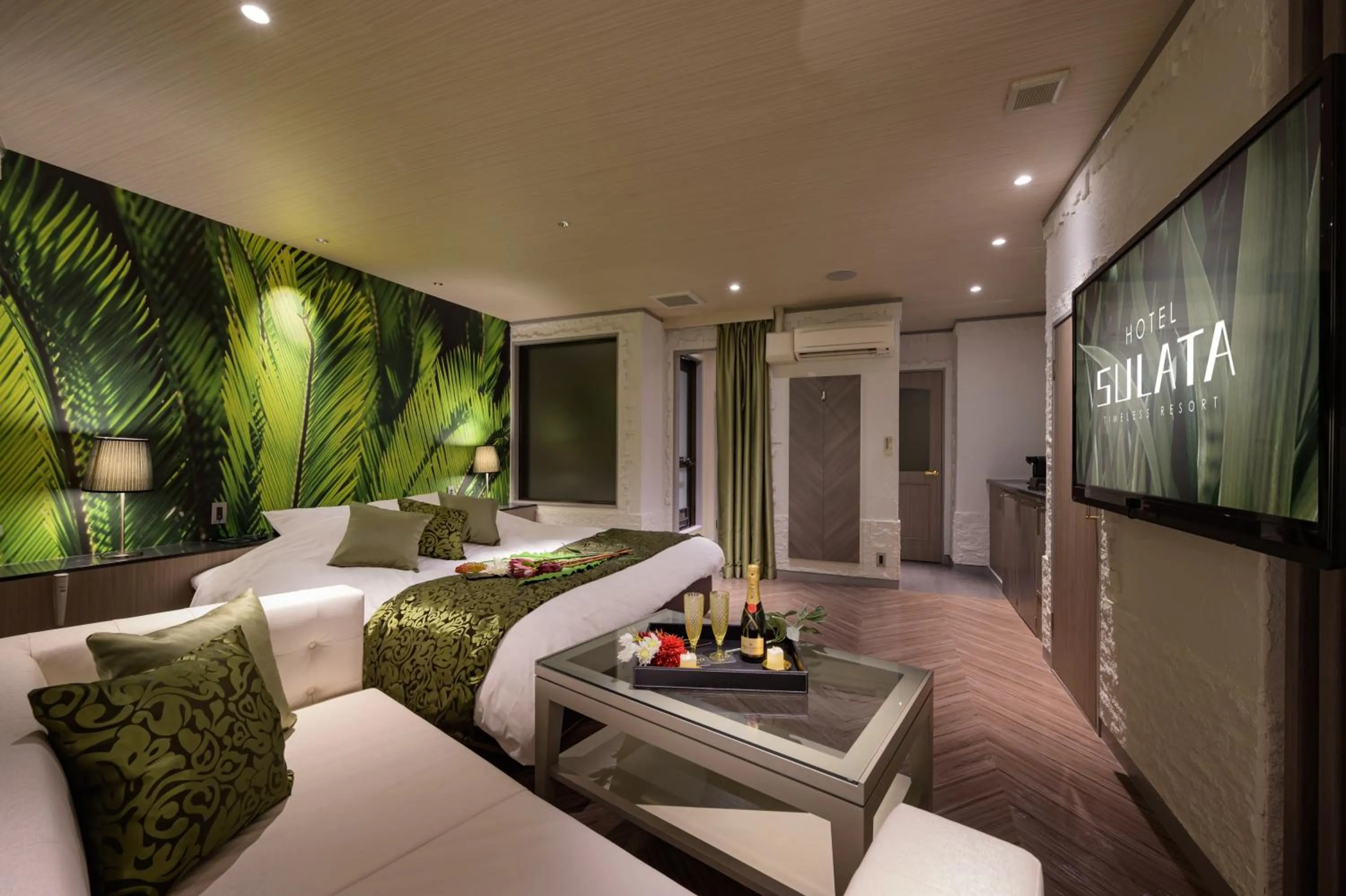 Bedroom in HOTEL SULATA GIFU HASHIMA (Adult Only)