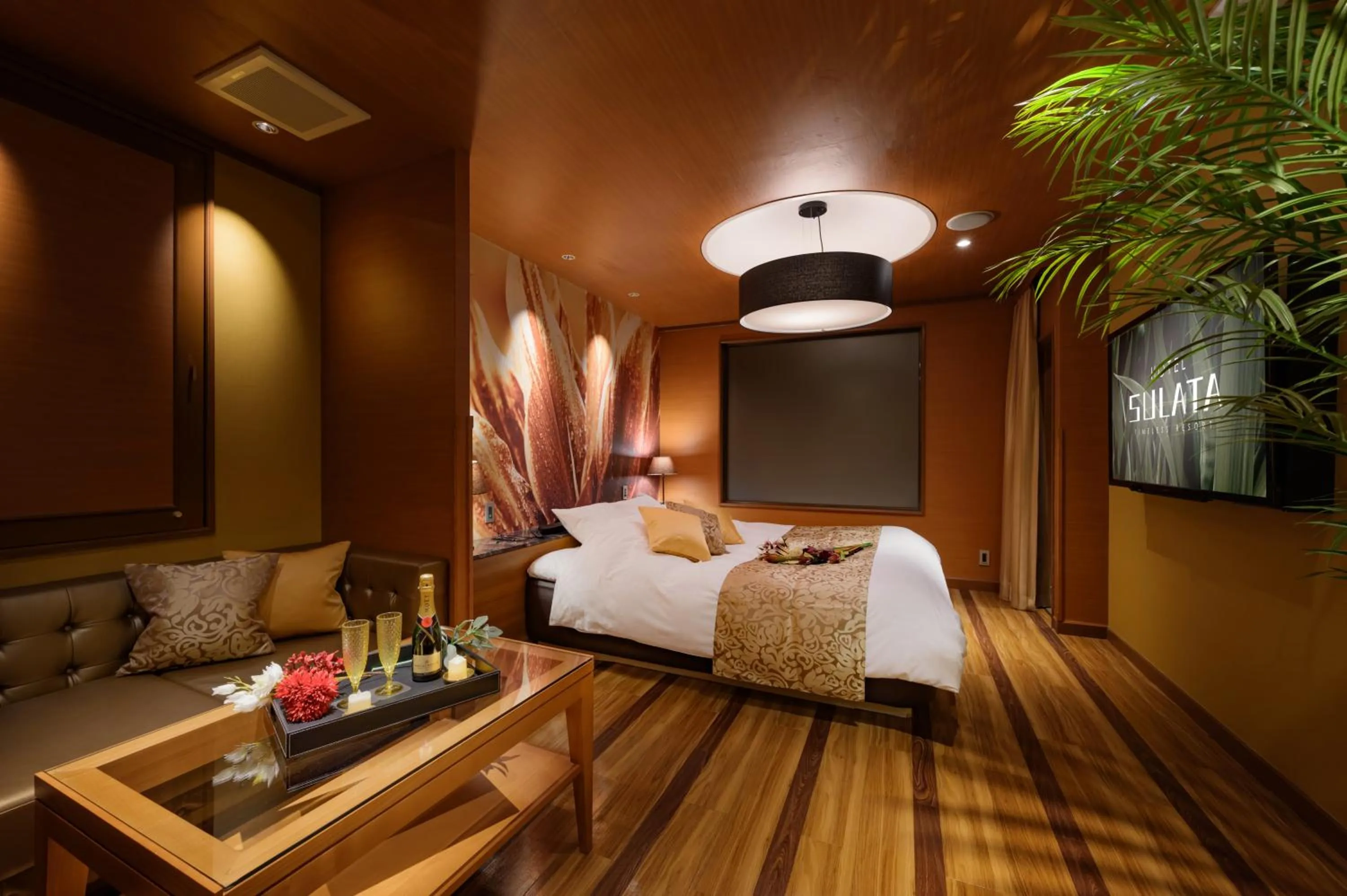 Bedroom, Bed in HOTEL SULATA GIFU HASHIMA (Adult Only)