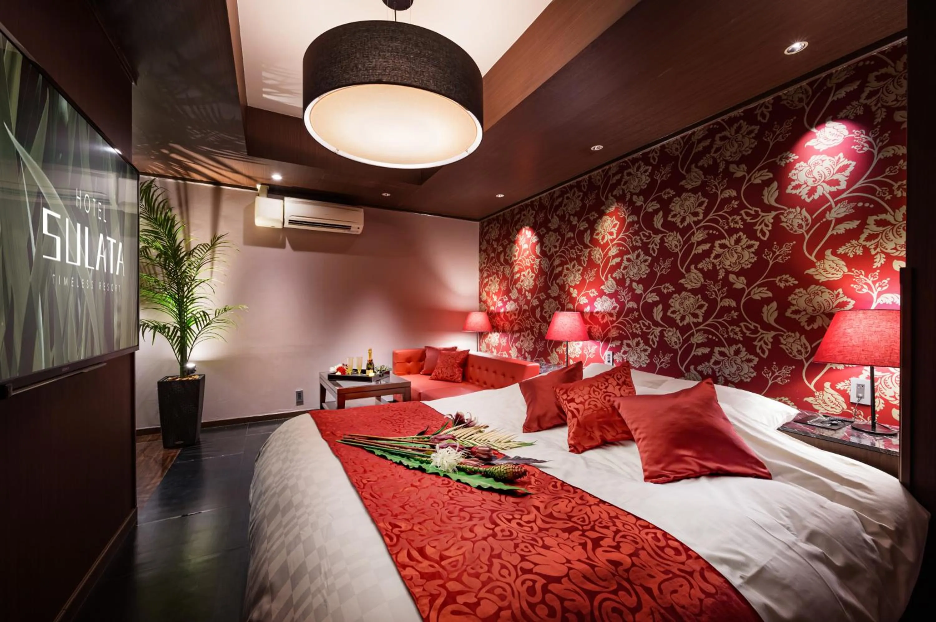 Bedroom, Bed in HOTEL SULATA GIFU HASHIMA (Adult Only)