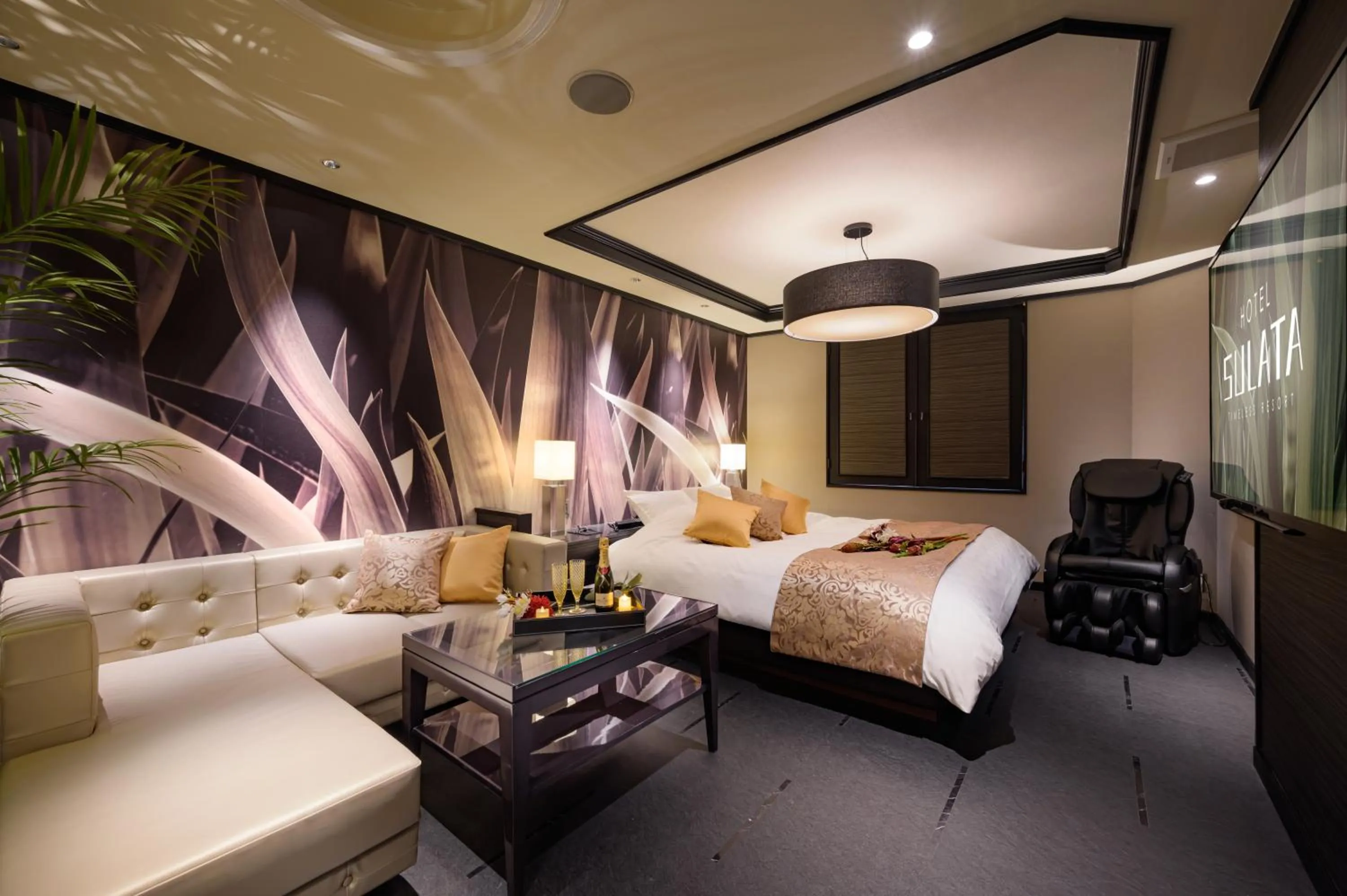 Bedroom, Bed in HOTEL SULATA GIFU HASHIMA (Adult Only)