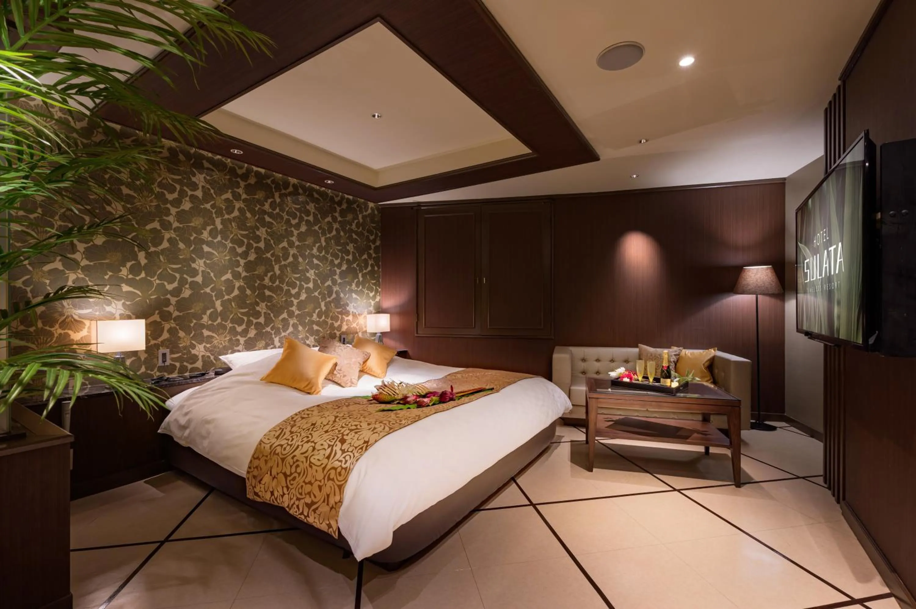 Bedroom, Bed in HOTEL SULATA GIFU HASHIMA (Adult Only)