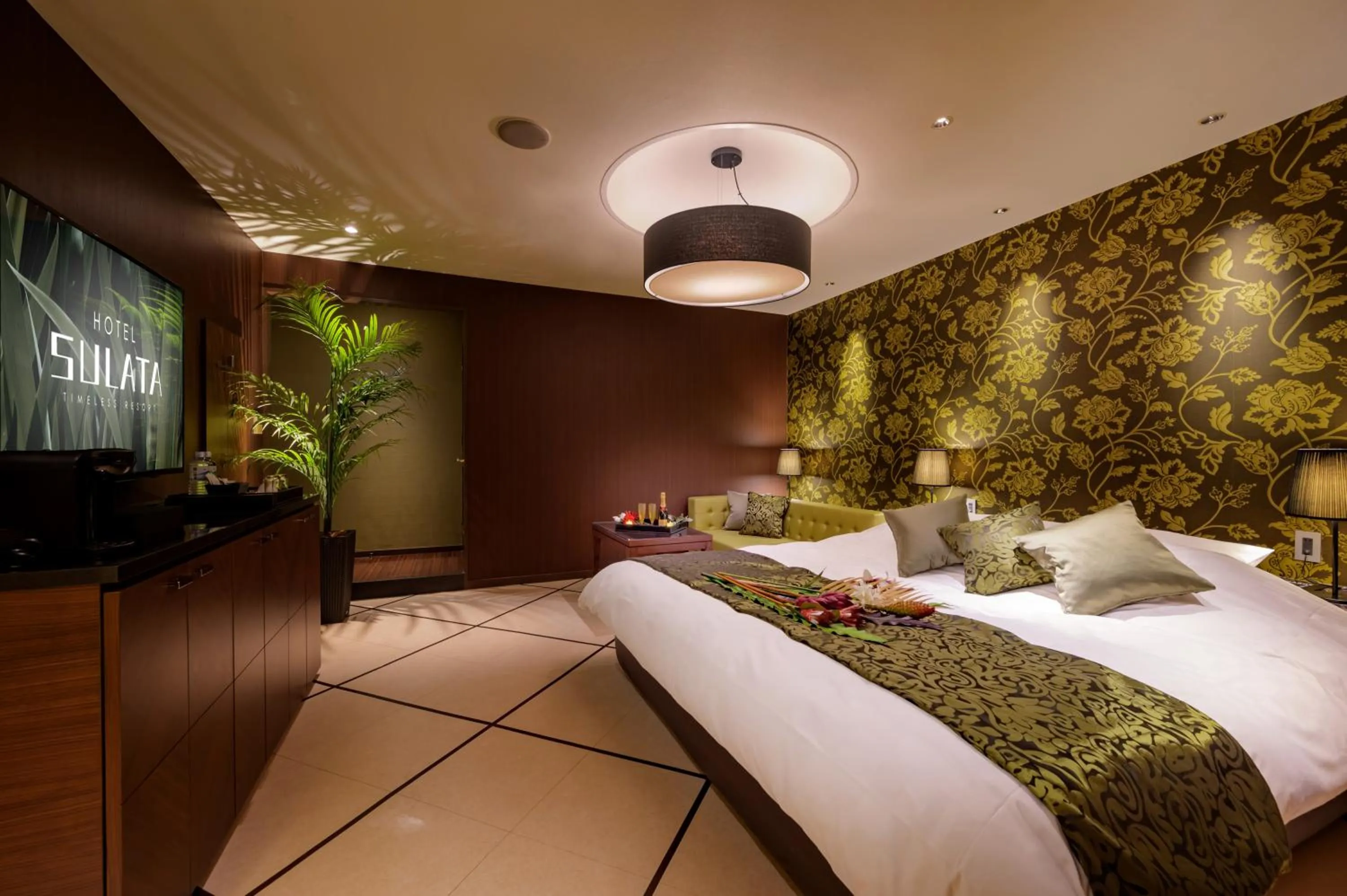 Bedroom, Bed in HOTEL SULATA GIFU HASHIMA (Adult Only)