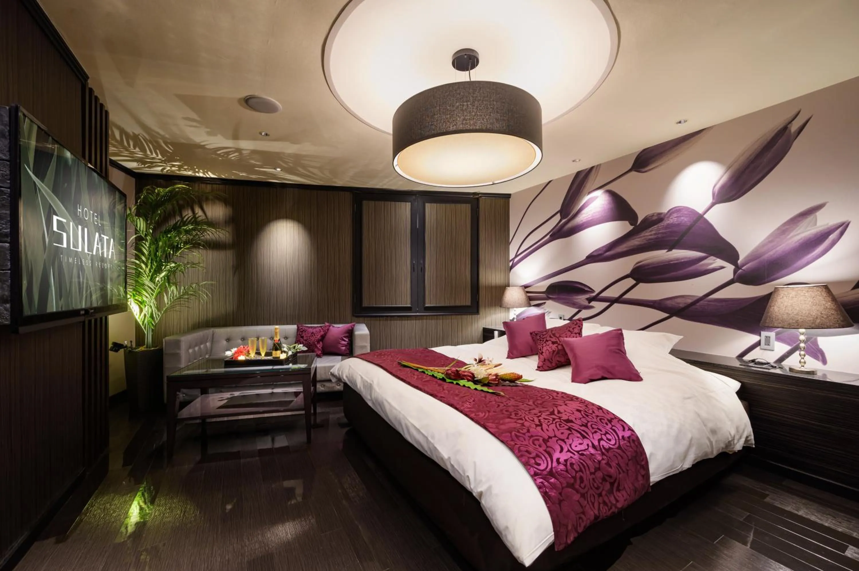 Bedroom, Bed in HOTEL SULATA GIFU HASHIMA (Adult Only)