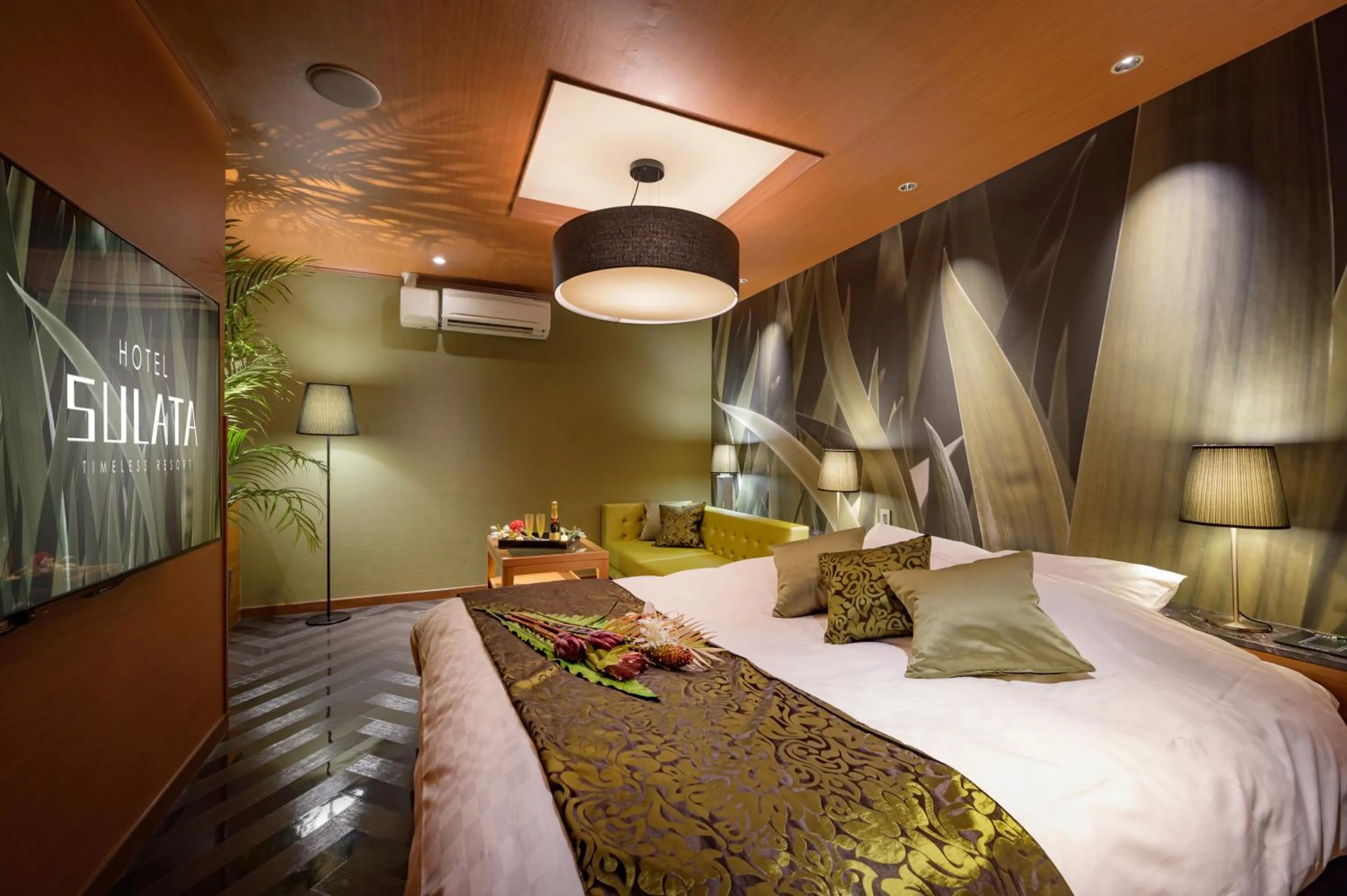 Bedroom, Bed in HOTEL SULATA GIFU HASHIMA (Adult Only)