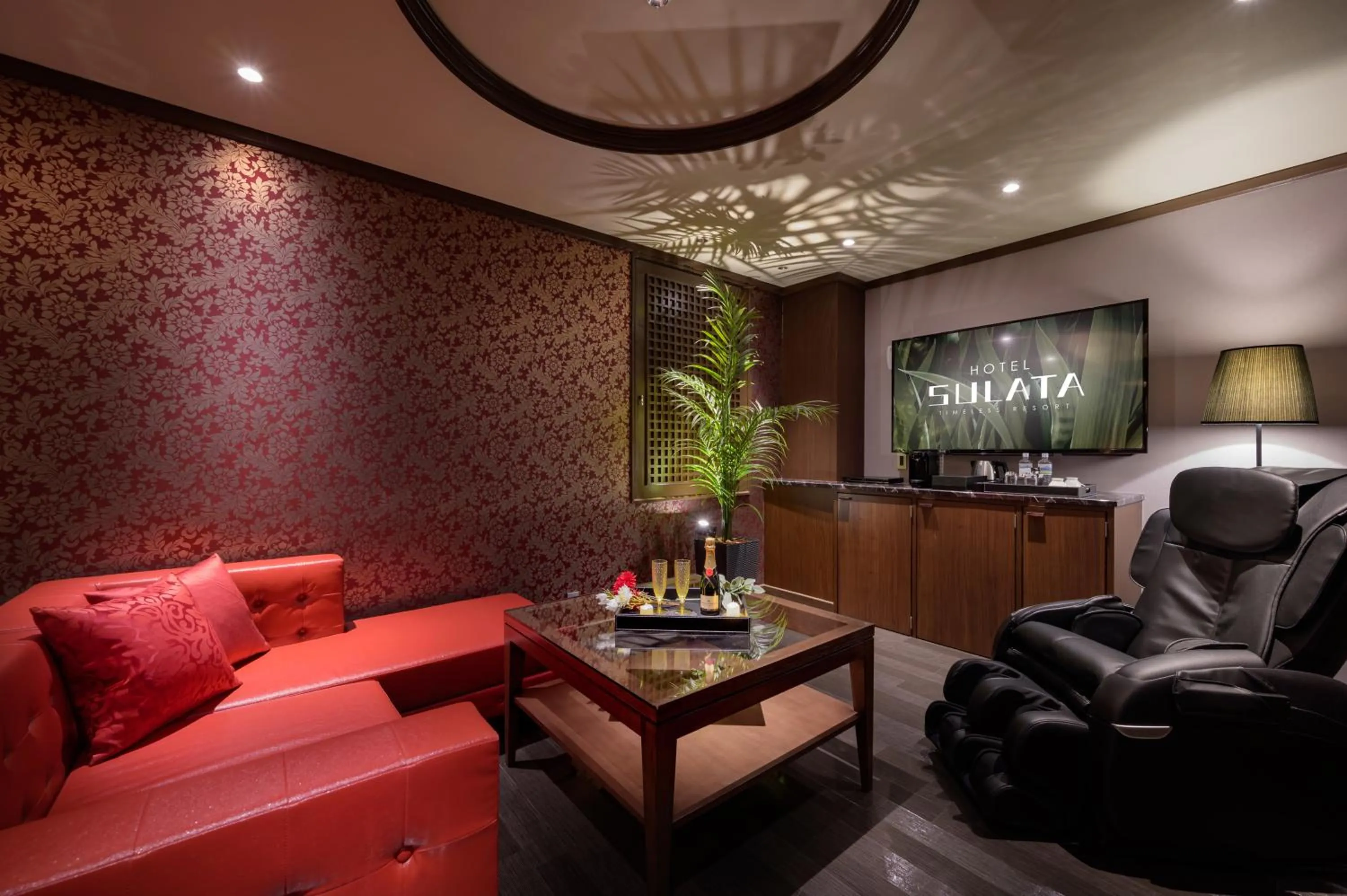 Bedroom in HOTEL SULATA GIFU HASHIMA (Adult Only)