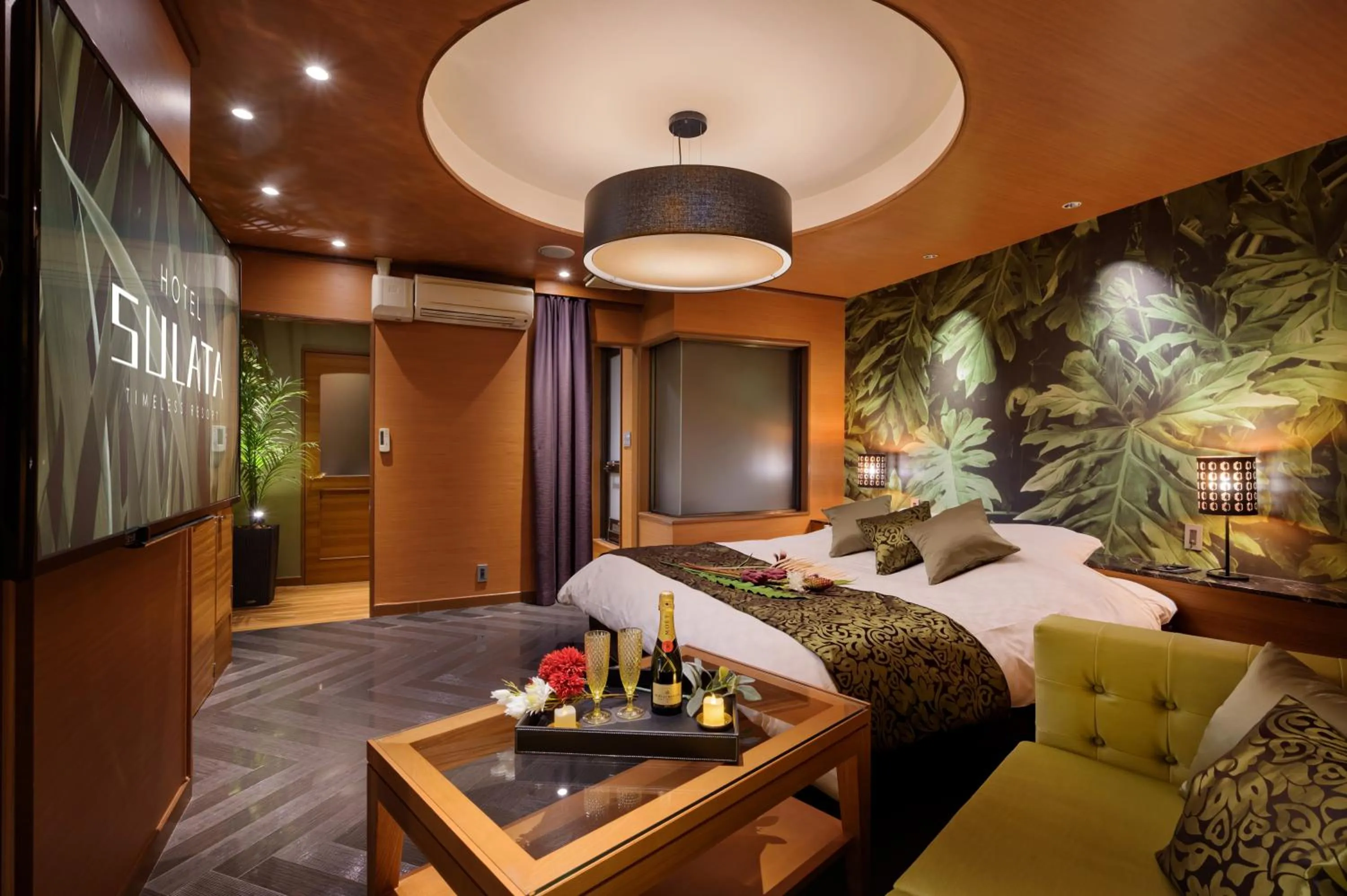 Bedroom, Bed in HOTEL SULATA GIFU HASHIMA (Adult Only)