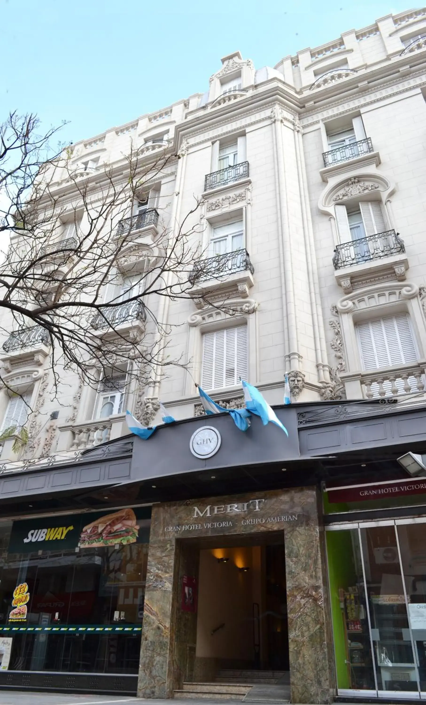 Facade/entrance in Gran Hotel Victoria Cordoba Argentina Facade/entrance in Gran Hotel Victoria Cordoba Argentina