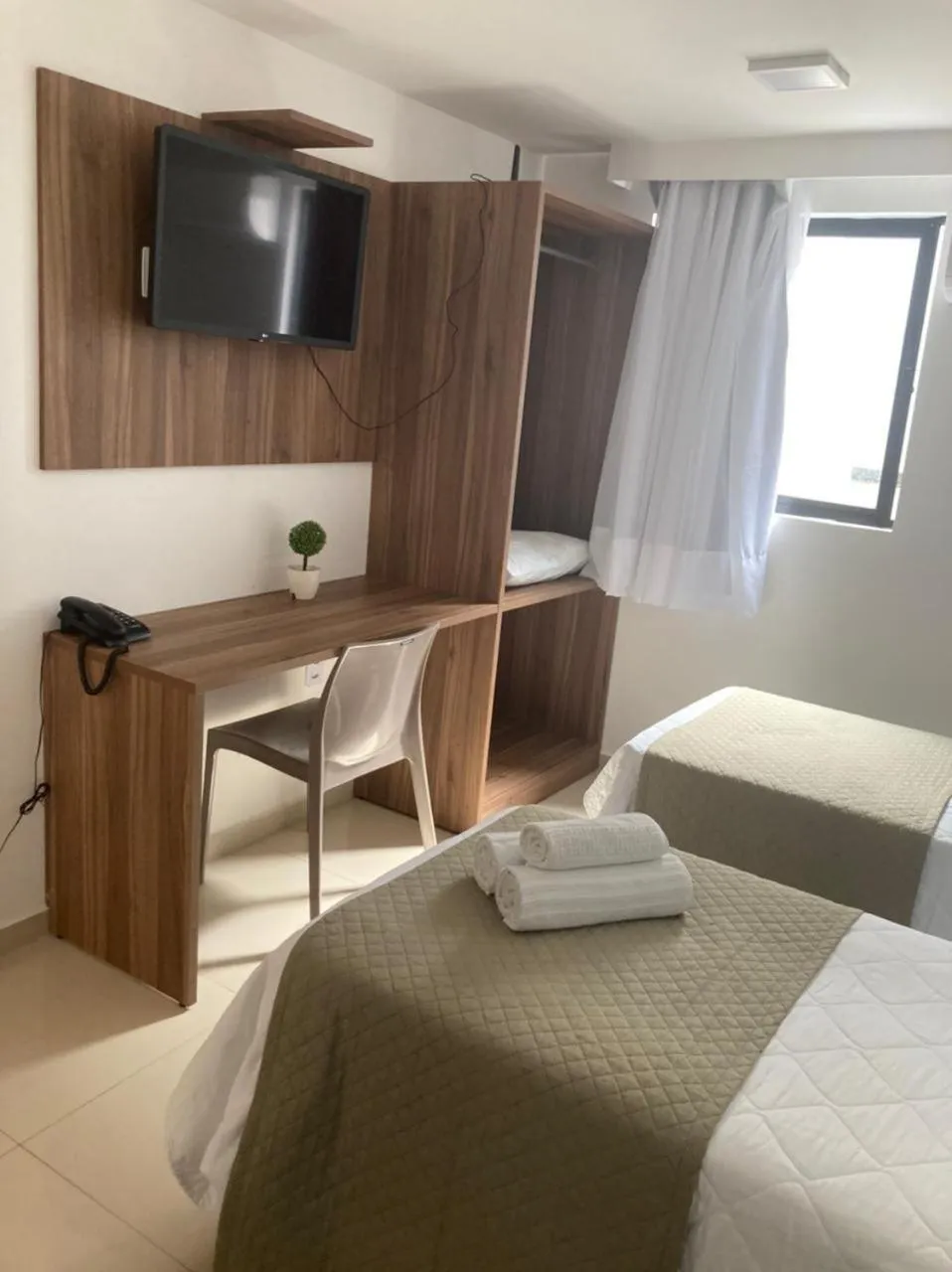 Bed in Hotel Gogó da Ema