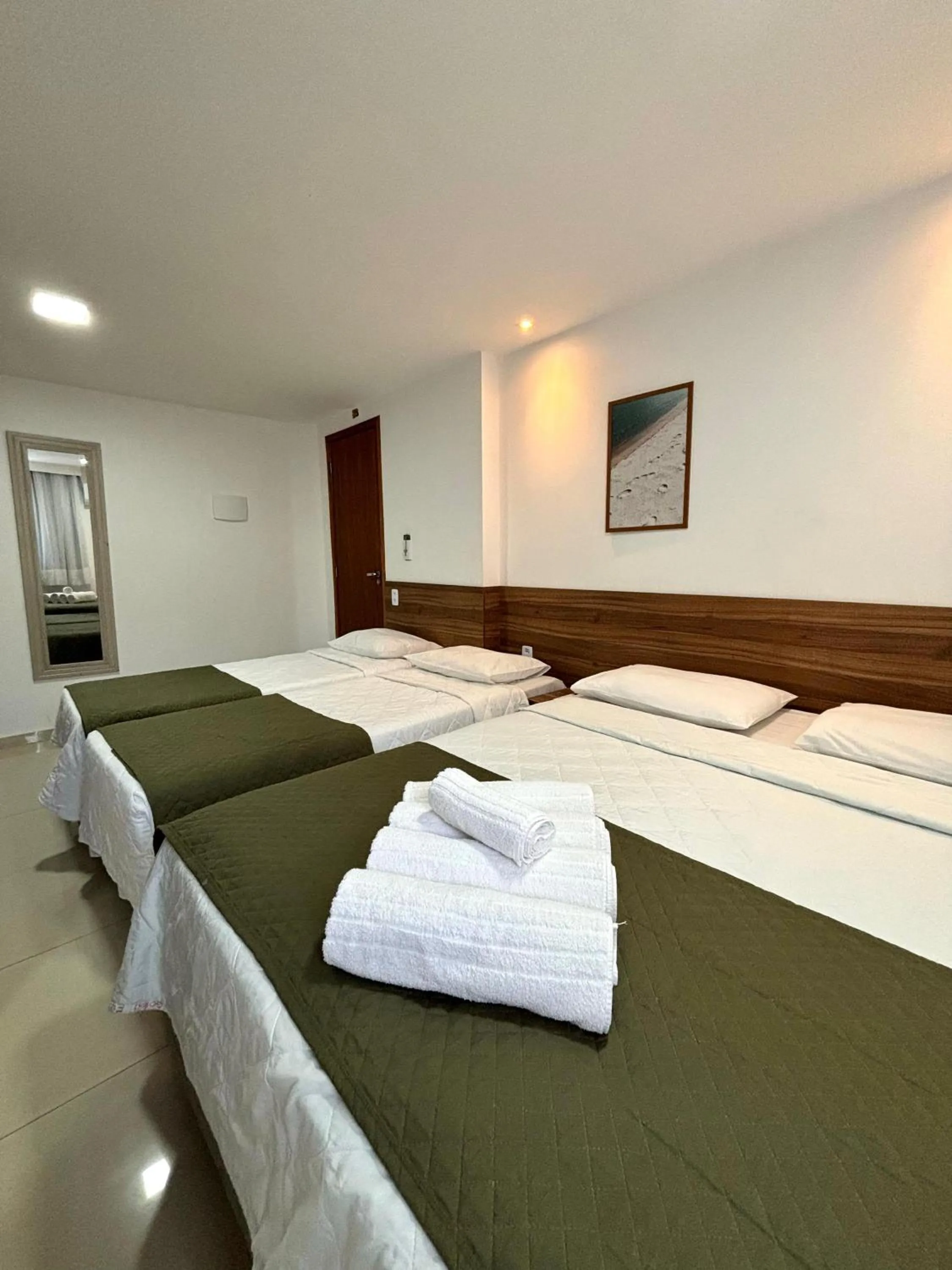 Bed in Hotel Gogó da Ema