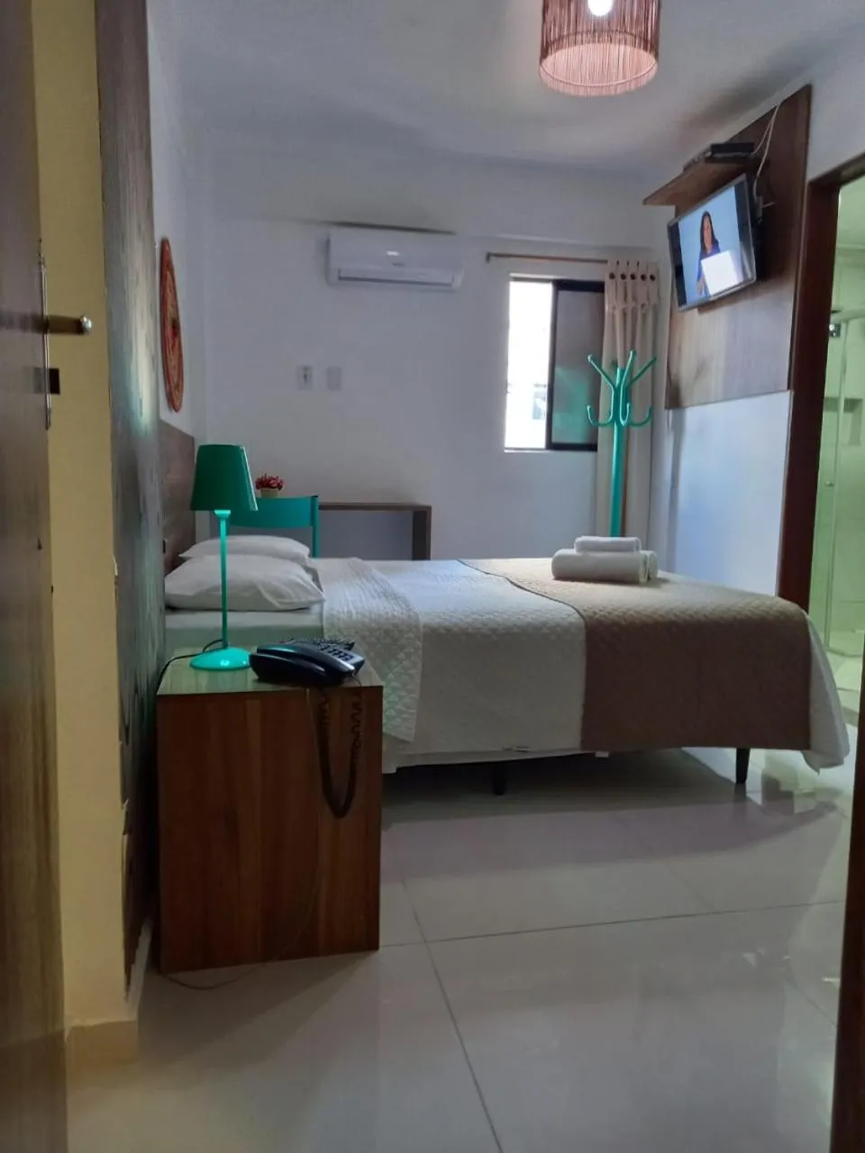 Bed in Hotel Gogó da Ema