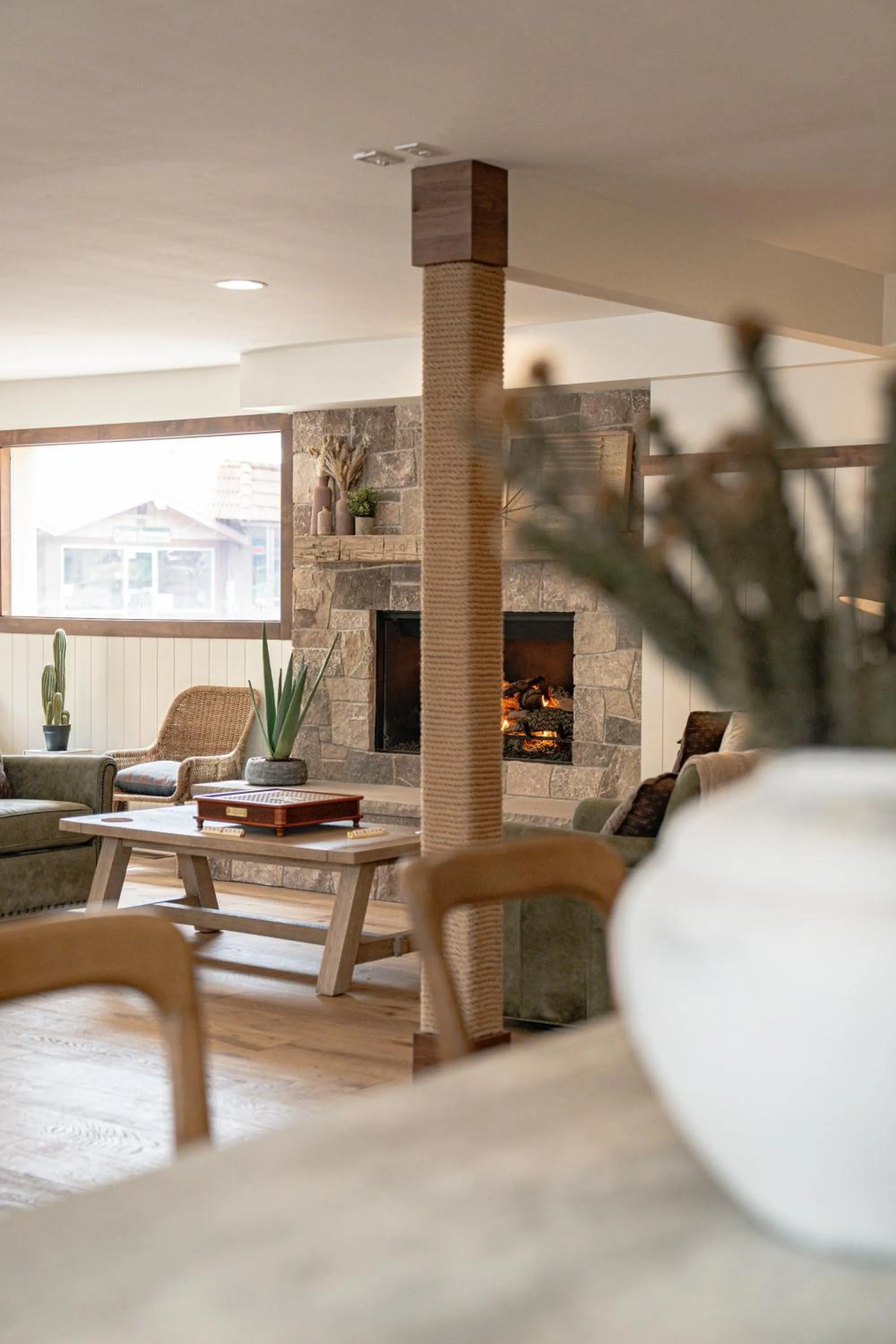 Seating area in Petty Ranch Inn