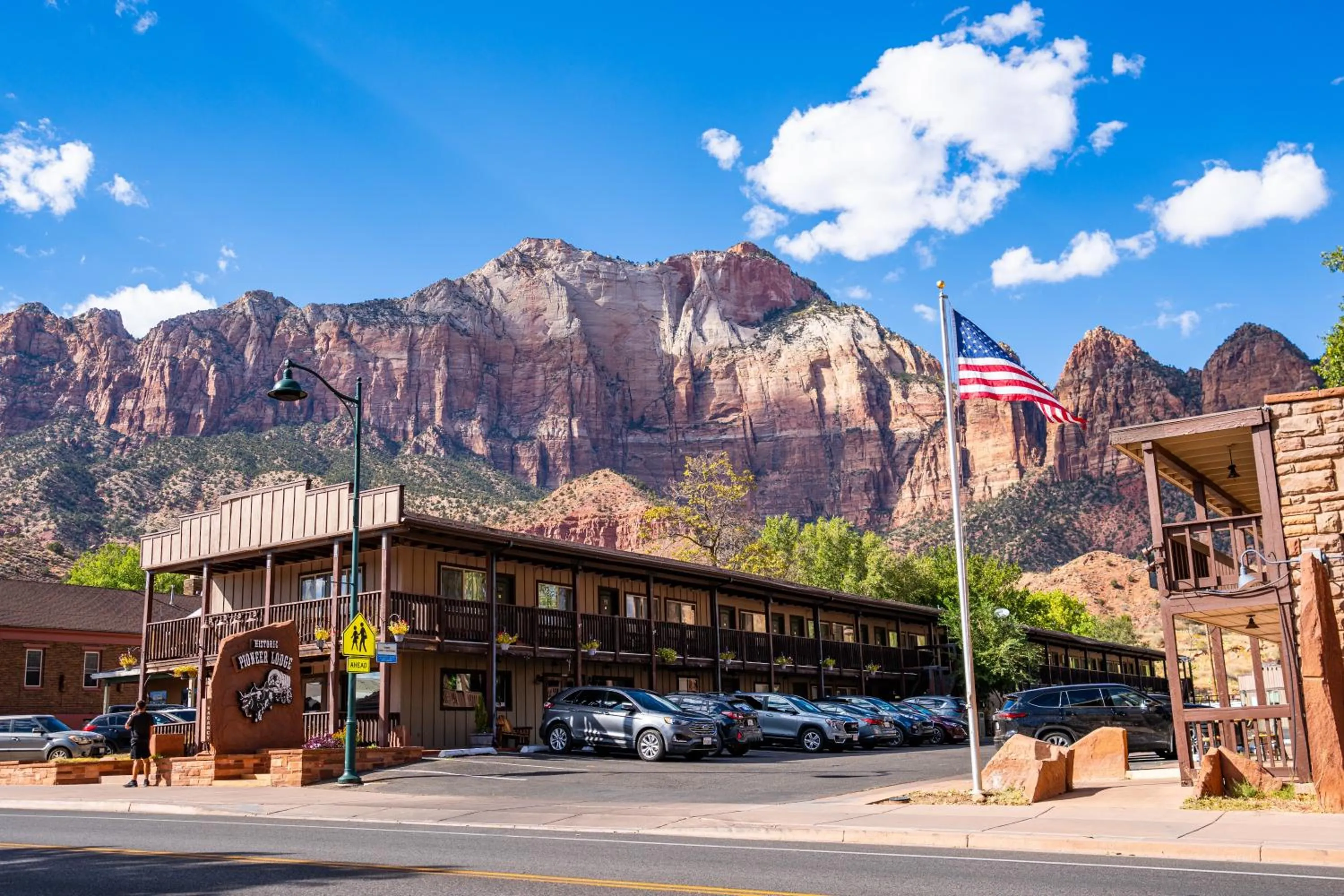 Property building in Petty Ranch Inn