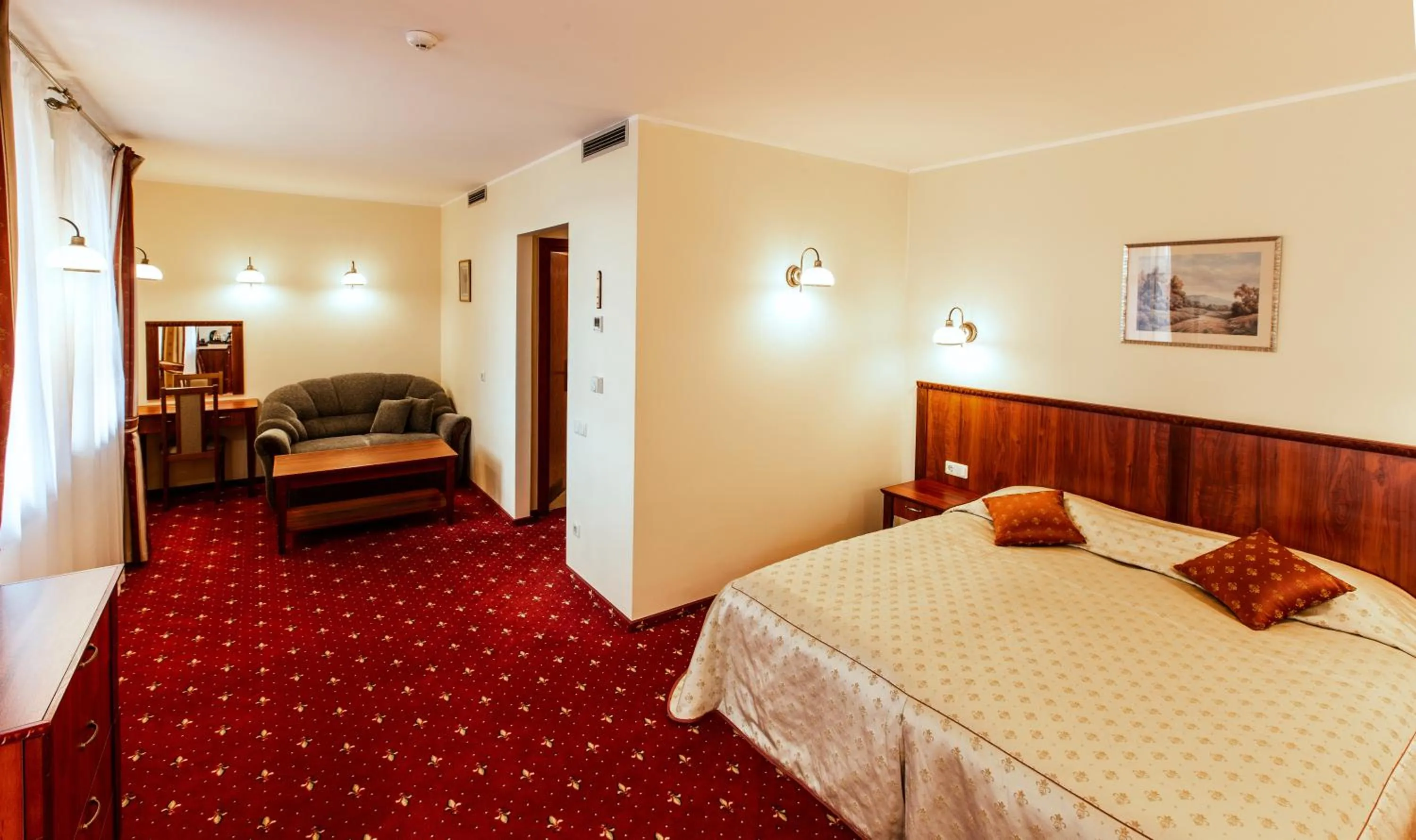 Living room, Bed in Galia