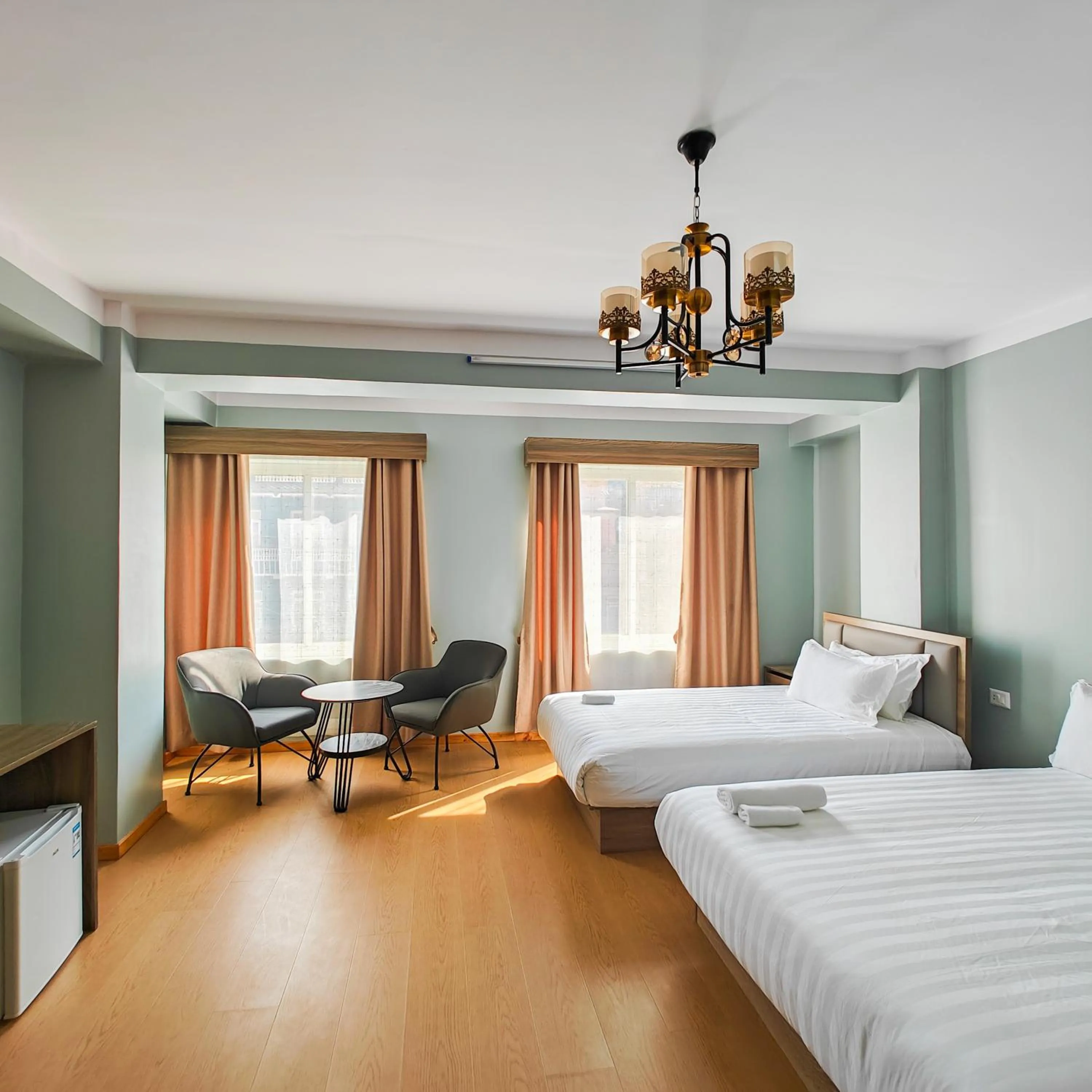 Photo of the whole room, Bed in Boudha Apart Hotel