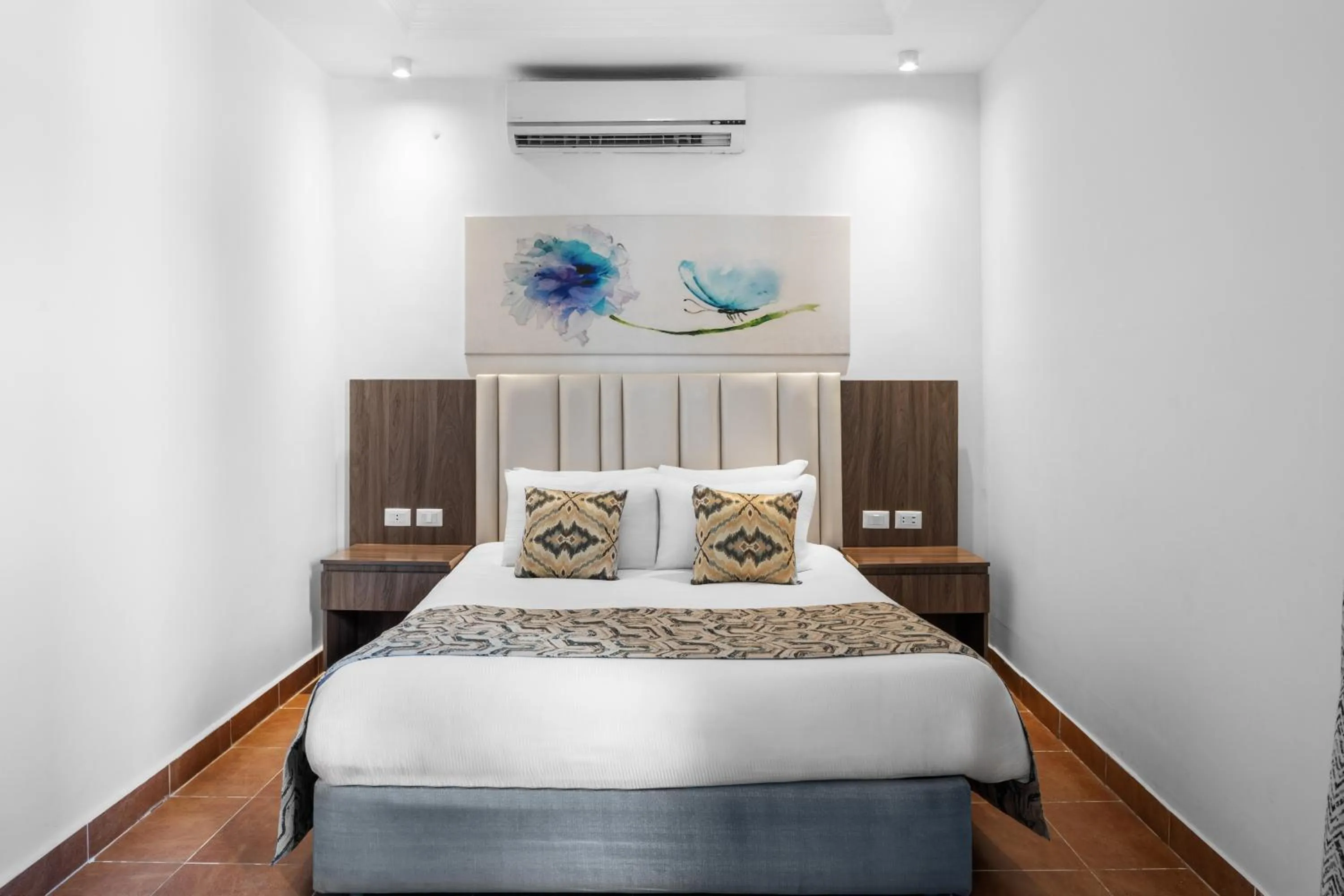 Bed in Pickalbatros Palace - Aqua Park Hurghada