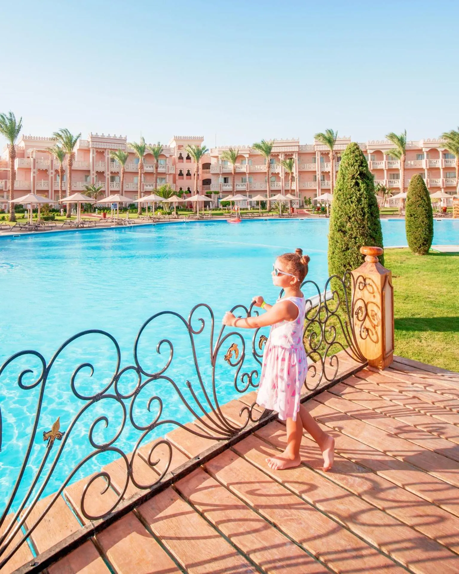 Swimming pool in Pickalbatros Palace - Aqua Park Hurghada