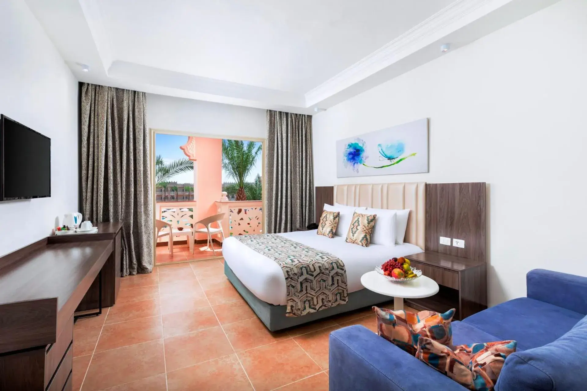 Bed in Pickalbatros Palace - Aqua Park Hurghada Bed in Pickalbatros Palace - Aqua Park Hurghada