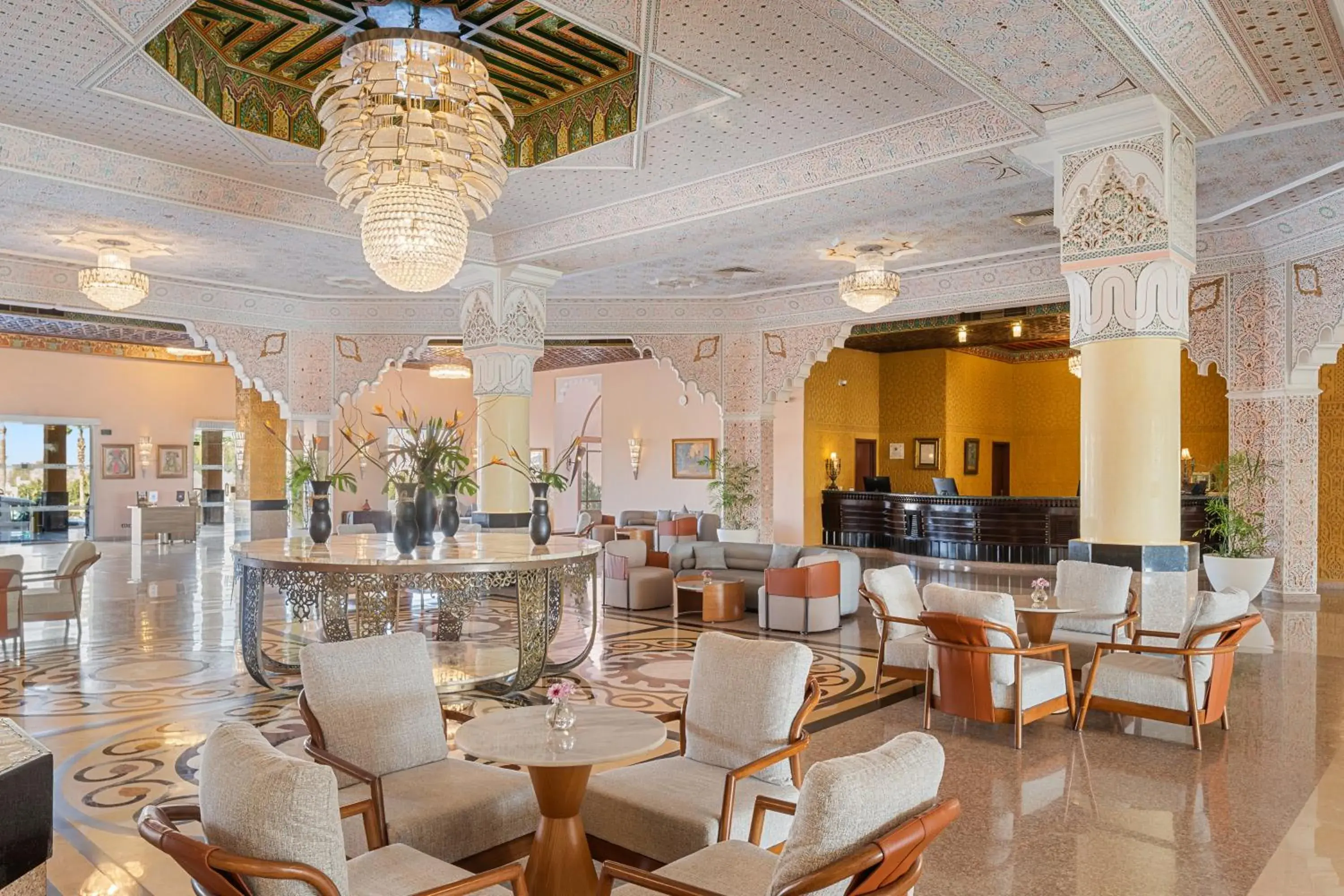 Lobby or reception in Pickalbatros Palace - Aqua Park Hurghada Lobby or reception in Pickalbatros Palace - Aqua Park Hurghada