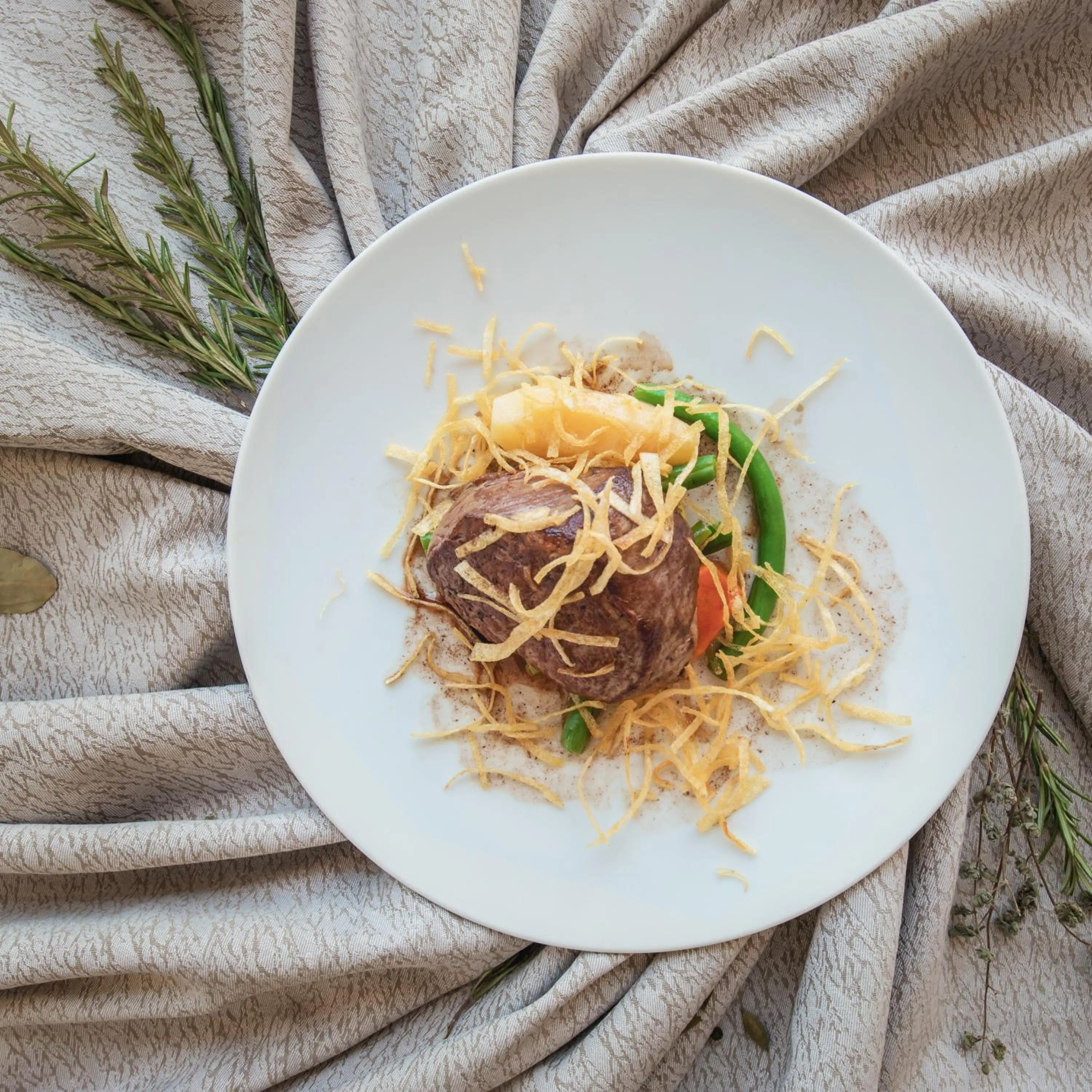 Food close-up in Pickalbatros Palace - Aqua Park Hurghada