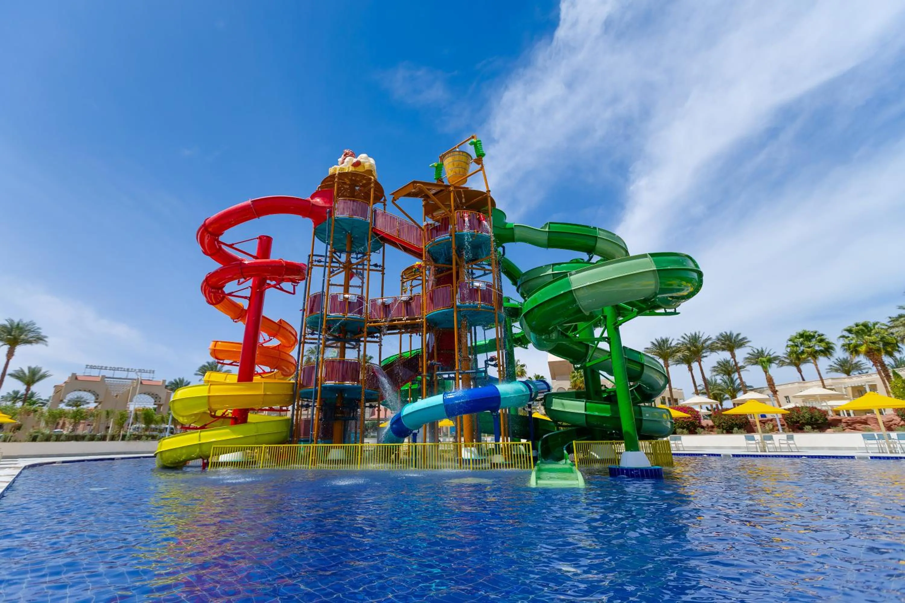 Aqua park in Pickalbatros Palace - Aqua Park Hurghada