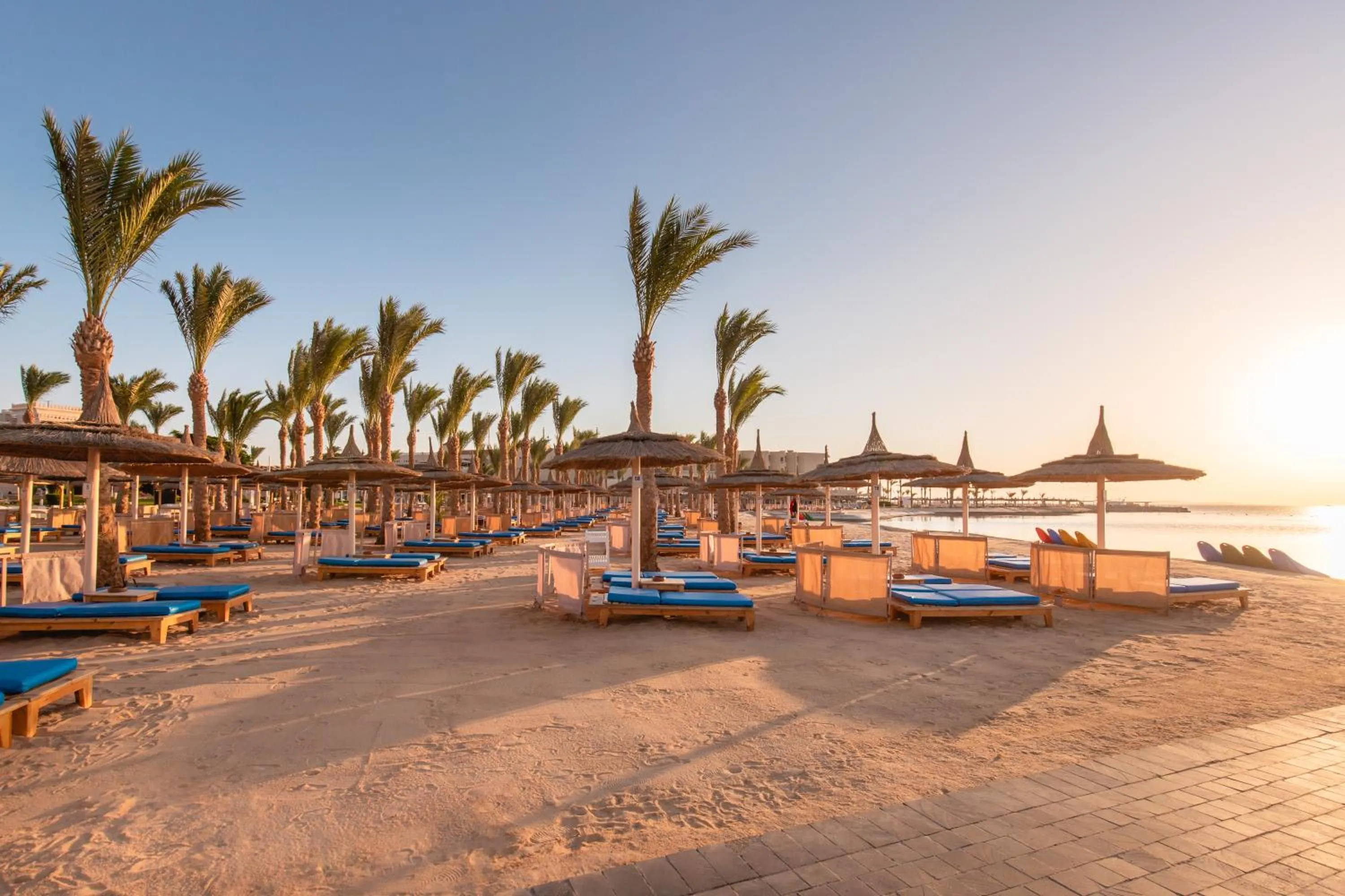 Beach in Pickalbatros Palace - Aqua Park Hurghada