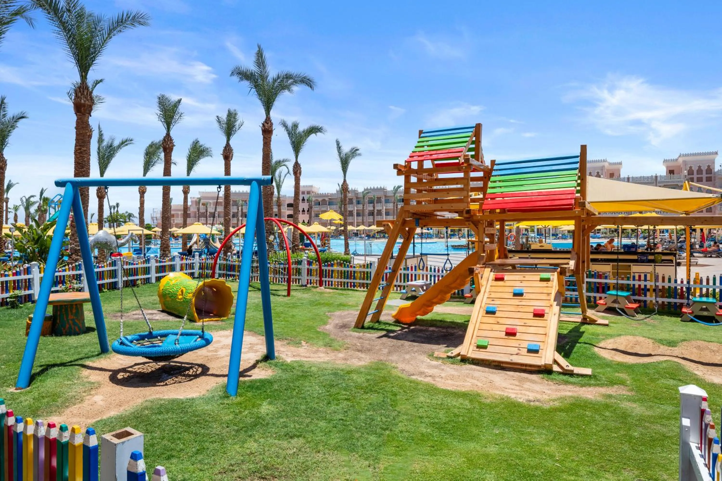 Children play ground in Pickalbatros Palace - Aqua Park Hurghada
