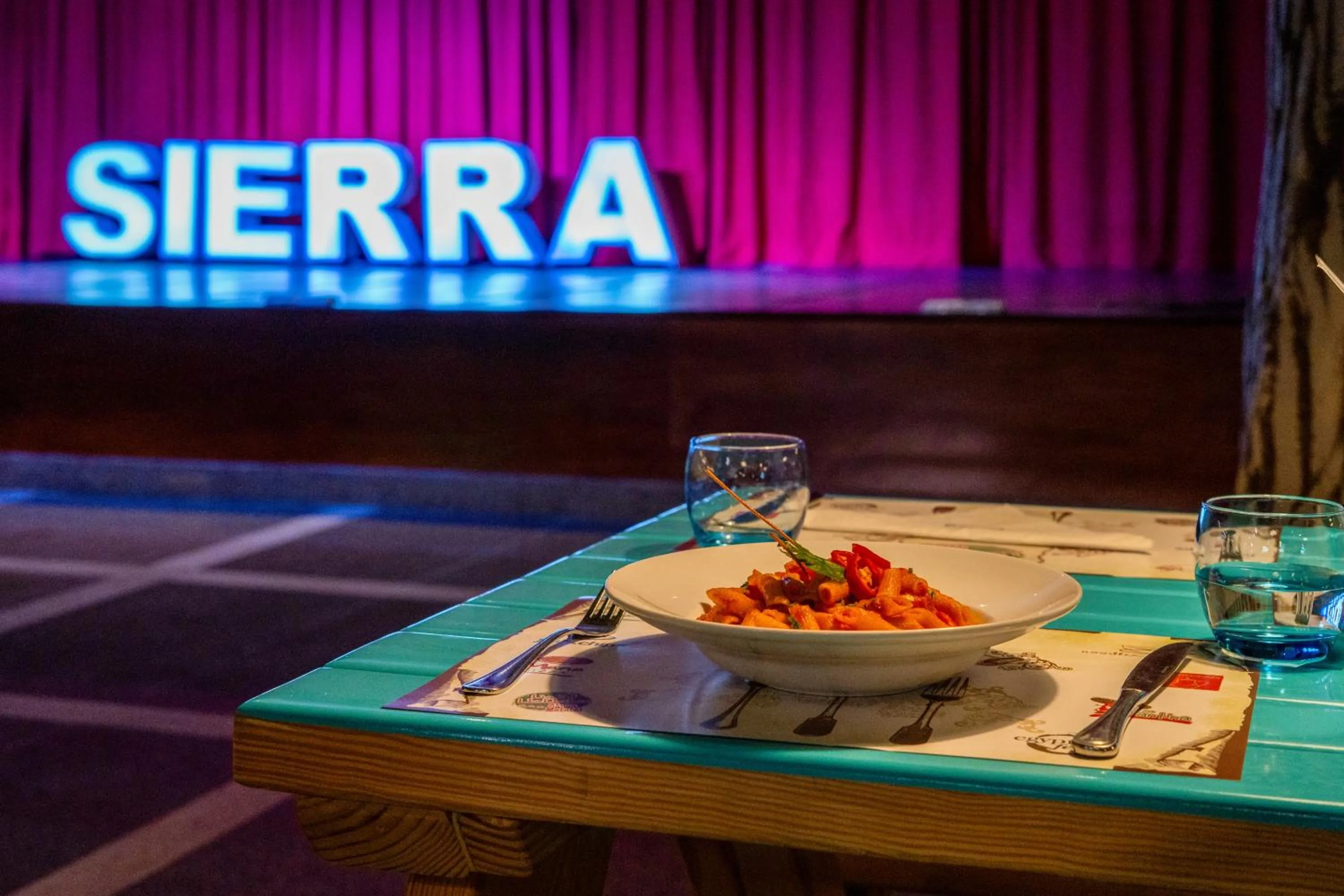 Food and drinks in Sierra Sharm El Sheikh