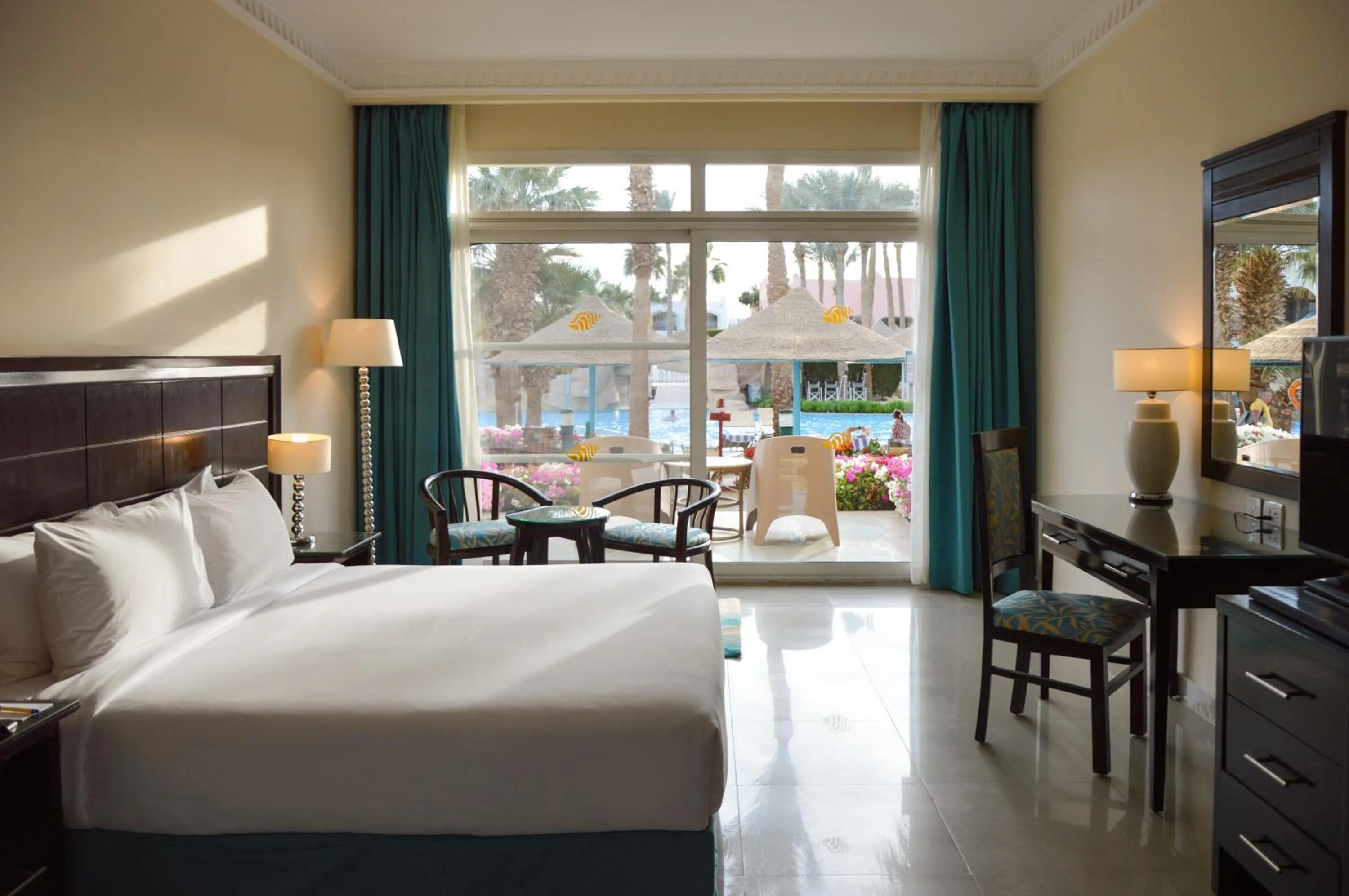 View (from property/room), Bed in Sierra Sharm El Sheikh