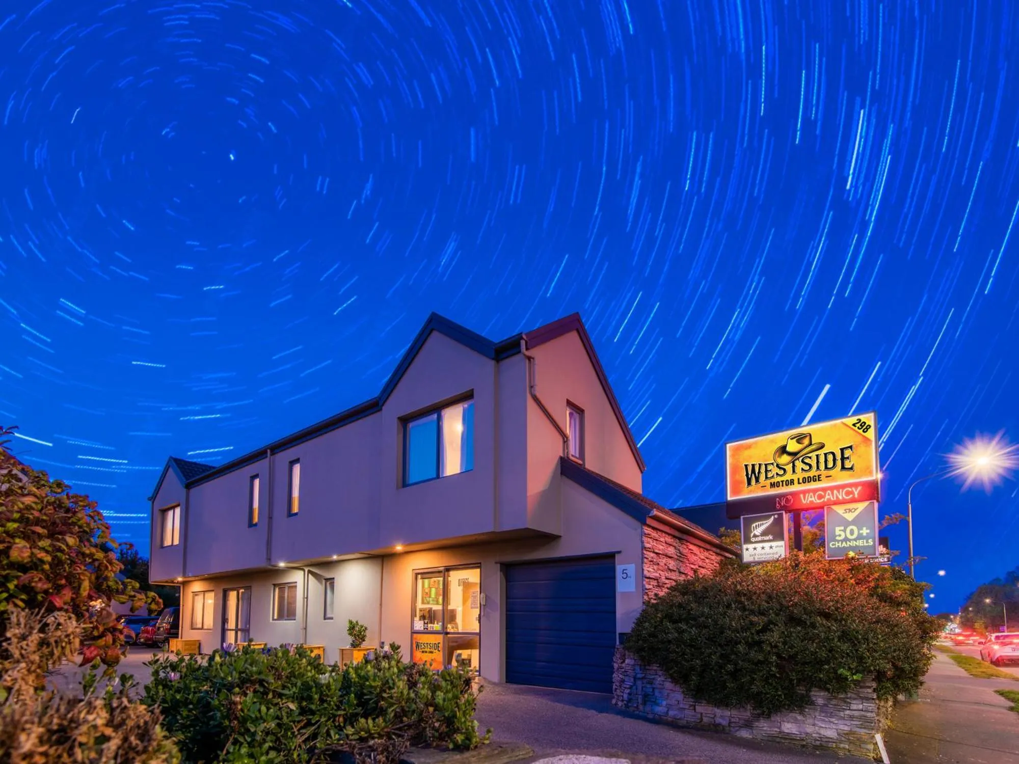 Property building in 298 Westside Motor Lodge