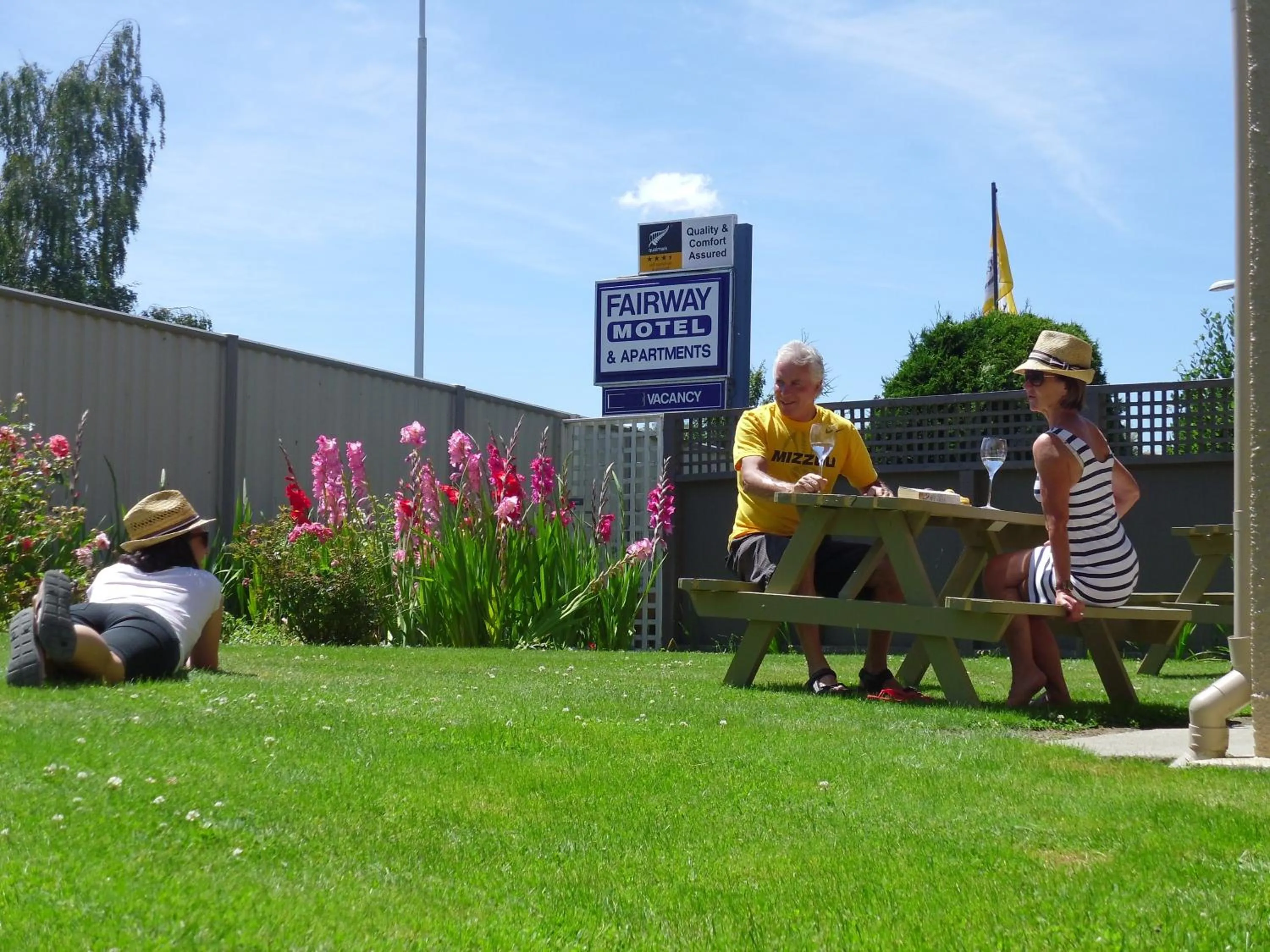 Garden in Fairway Motel & Apartments