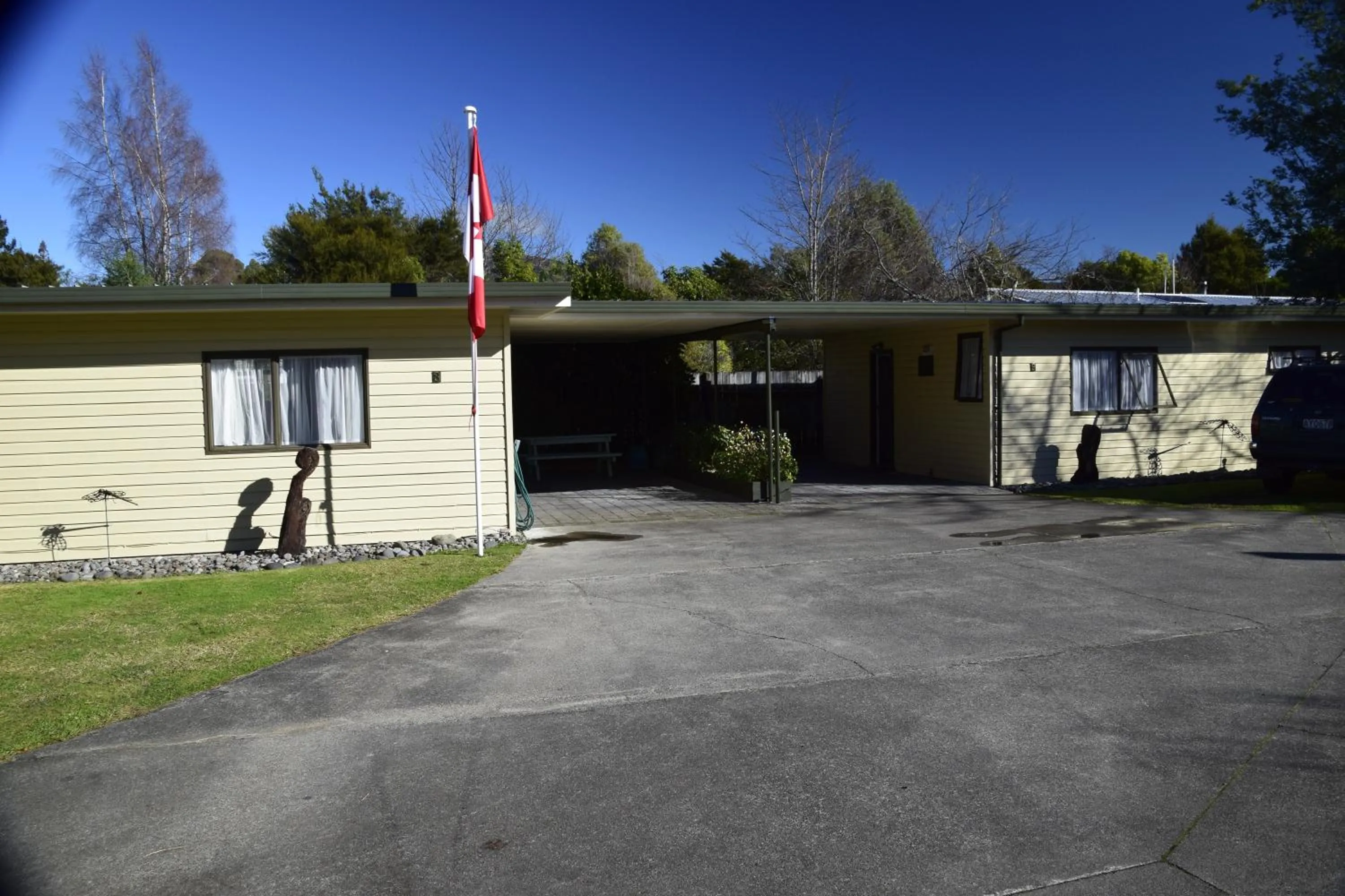 Facade/entrance in Judges Pool Motel Turangi